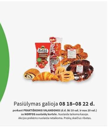 Norfa - NORFA nuolaidos PRAKTIŠKOMIS VALANDOMIS 2025-08-18 – 2025-08-22