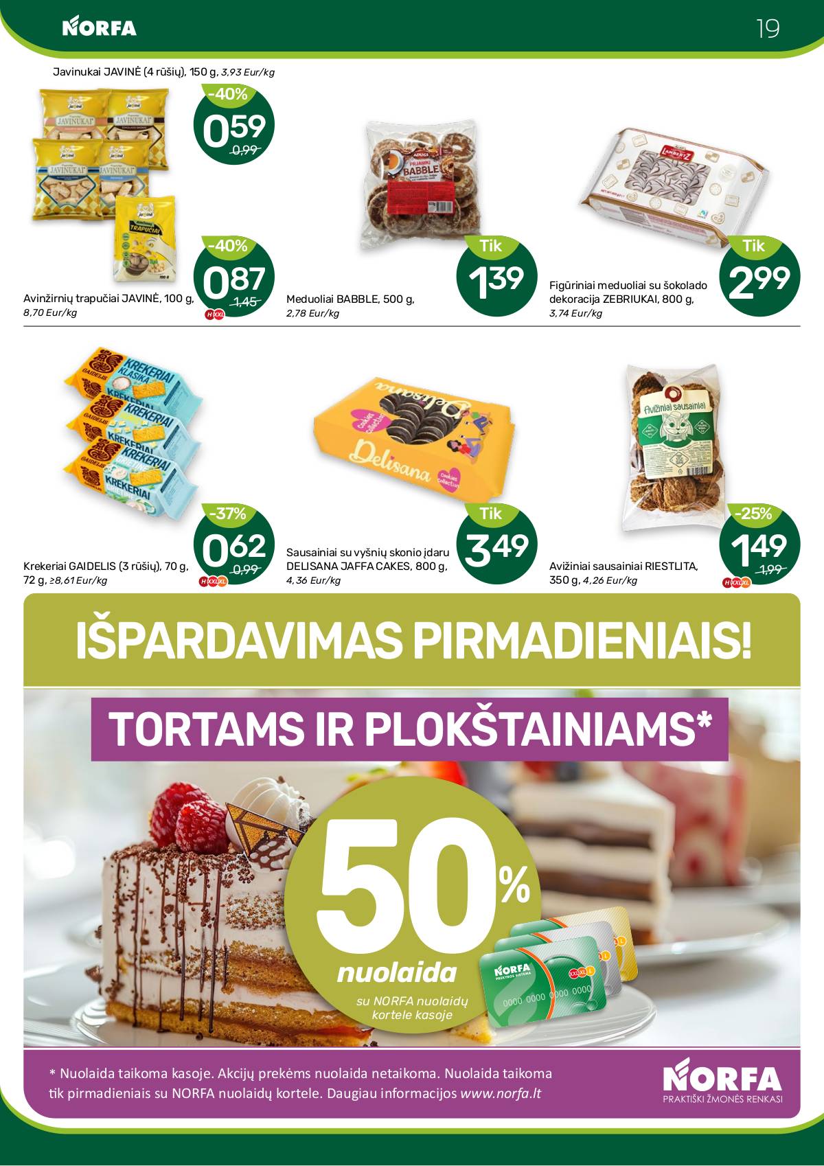 Norfa - Akcijų leidinys NORFA Nr. 18 (492) 19 puslapis