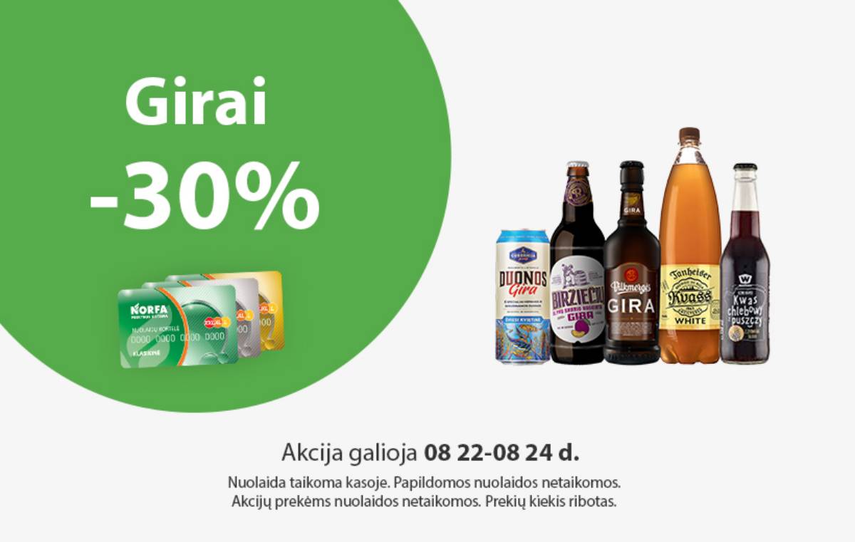 Norfa - Norfa savaitgalio akcijos | 2025-08-22 - 2025-08-24 3 puslapis