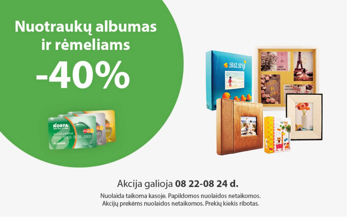Norfa - Norfa savaitgalio akcijos | 2025-08-22 - 2025-08-24 6 puslapis