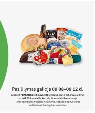 Norfa - NORFA nuolaidos PRAKTIŠKOMIS VALANDOMIS 2025-09-08 – 2025-09-12