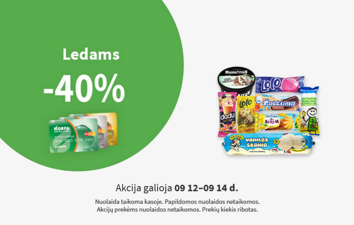 Norfa - Norfa savaitgalio akcijos | 2025-09-12 - 2025-09-14 2 puslapis