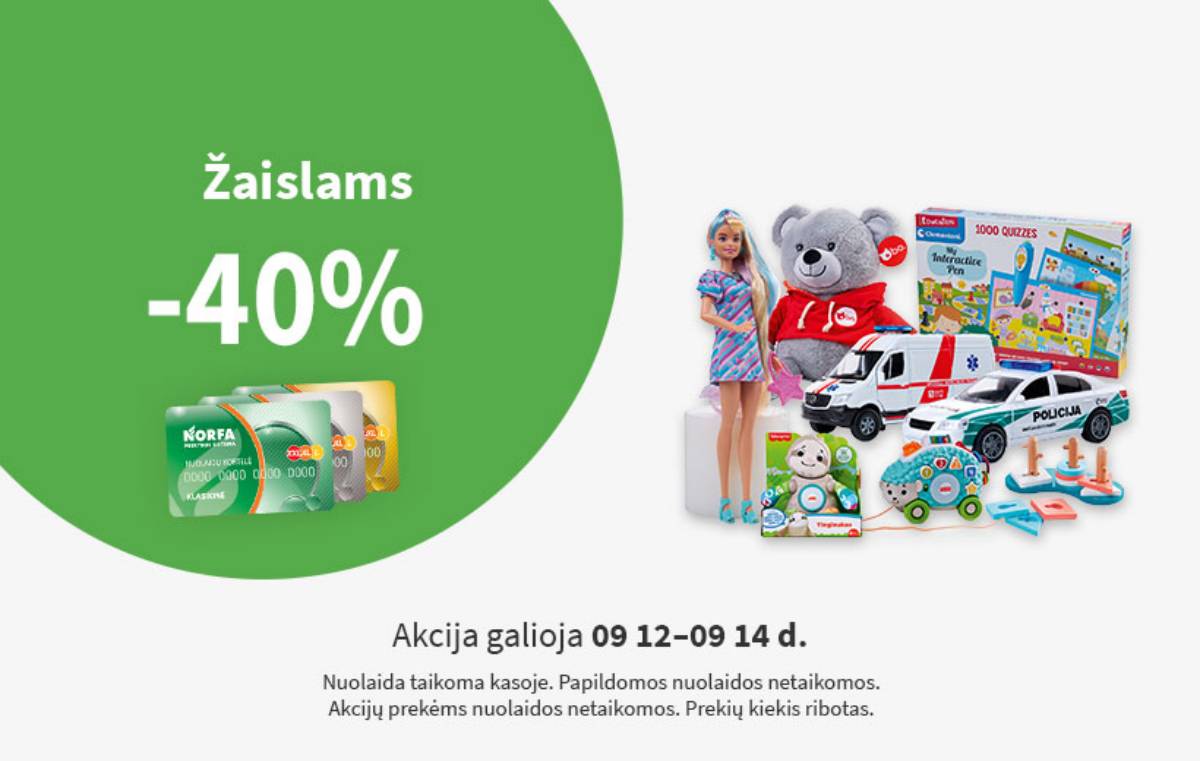 Norfa - Norfa savaitgalio akcijos | 2025-09-12 - 2025-09-14 5 puslapis