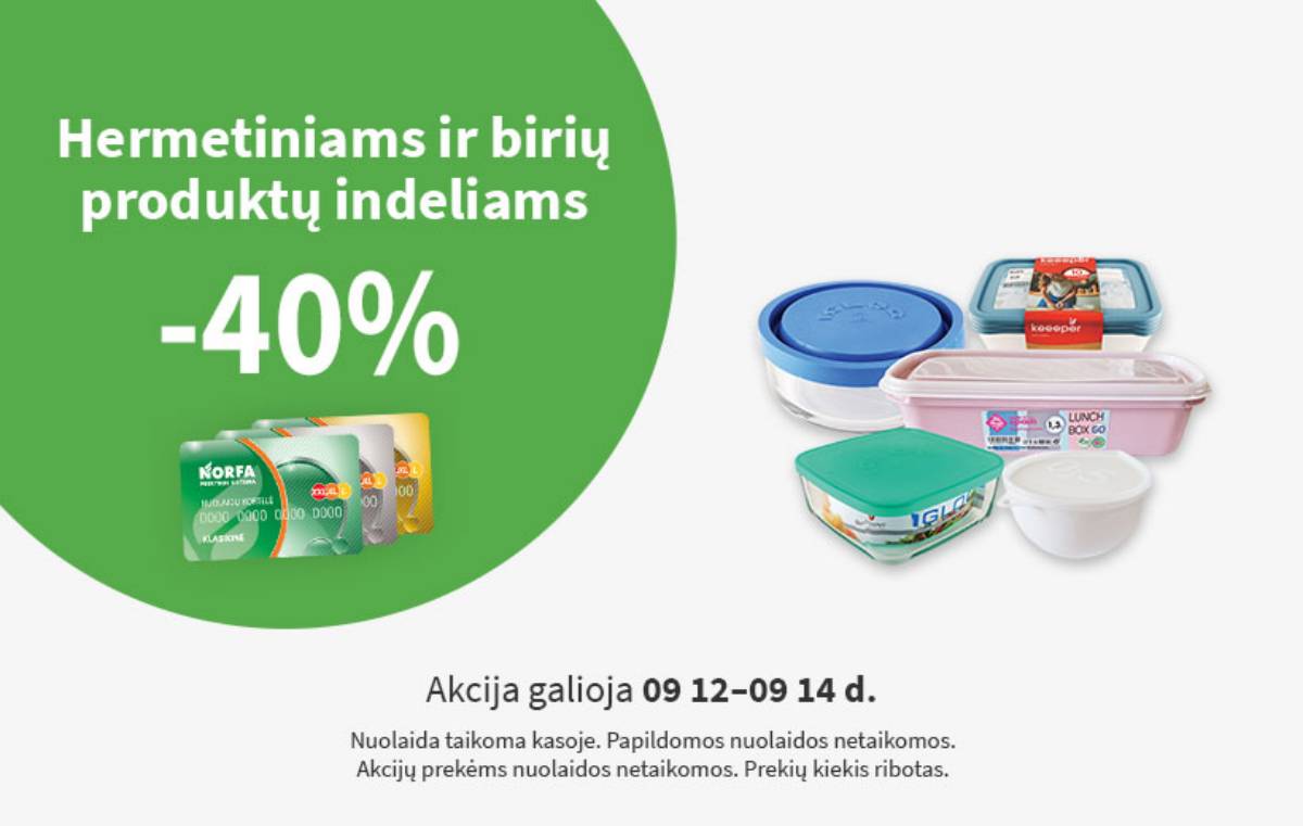 Norfa - Norfa savaitgalio akcijos | 2025-09-12 - 2025-09-14 6 puslapis