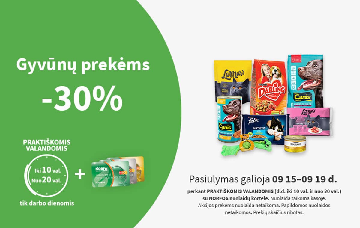 Norfa - NORFA nuolaidos PRAKTIŠKOMIS VALANDOMIS 3 puslapis