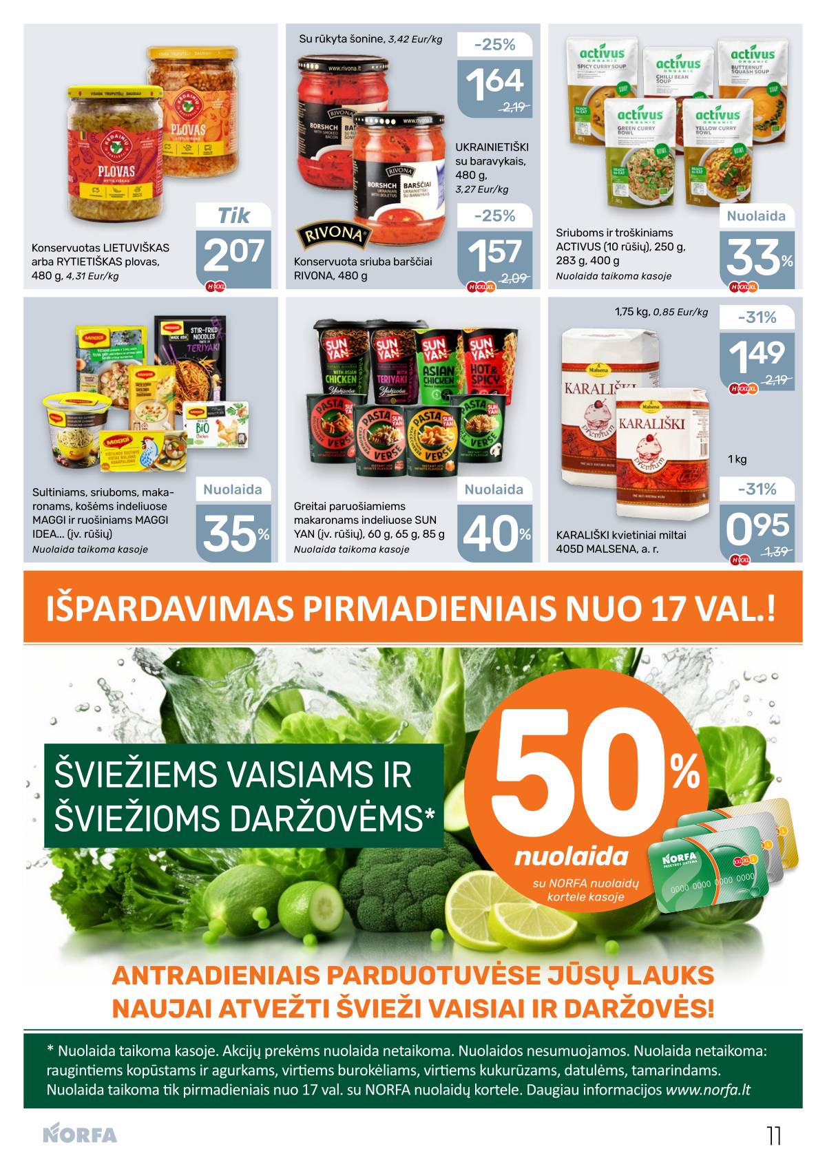 Norfa - Akcijų leidinys NORFA Nr. 20 (494) 11 puslapis