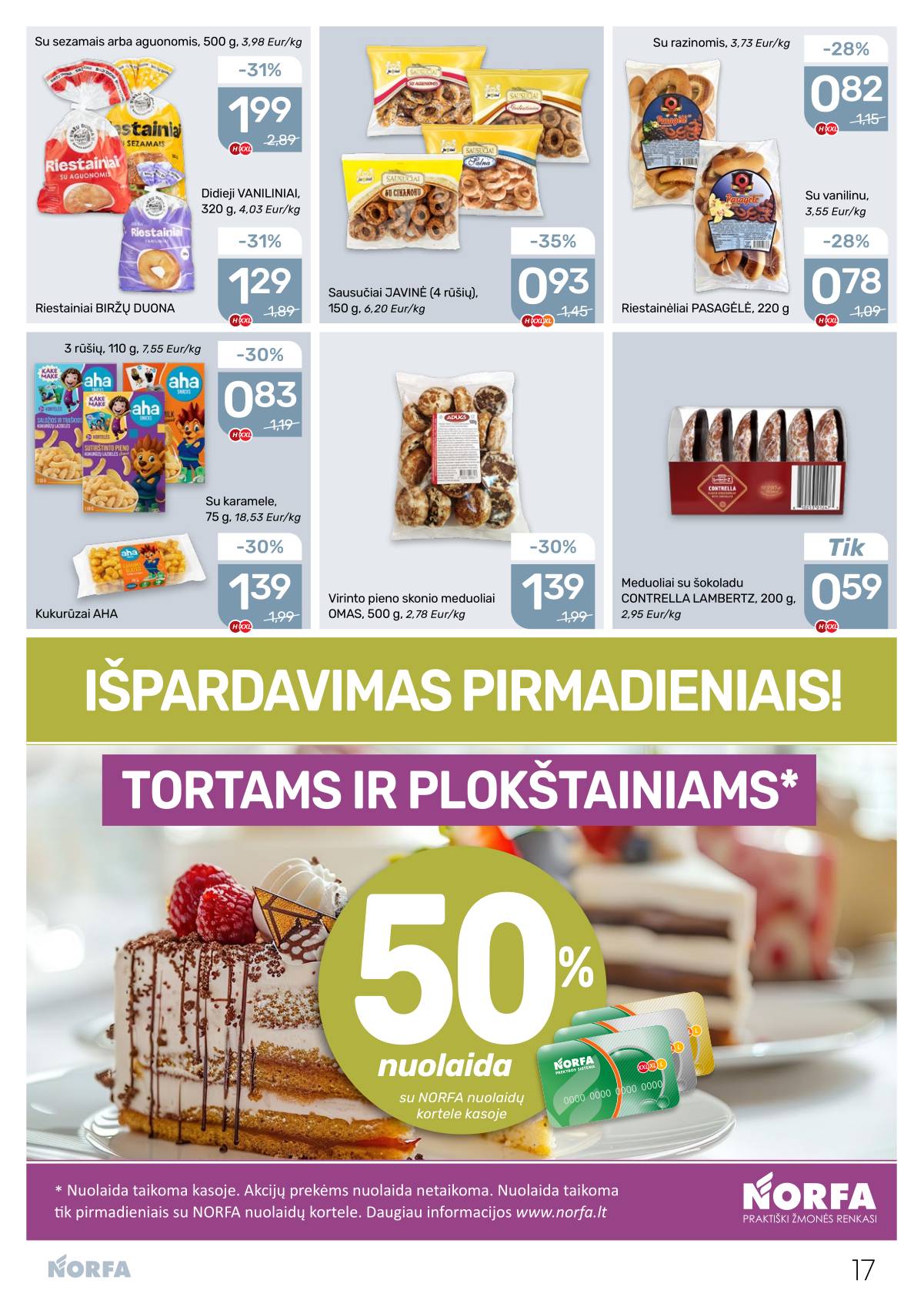 Norfa - Akcijų leidinys NORFA Nr. 20 (494) 17 puslapis