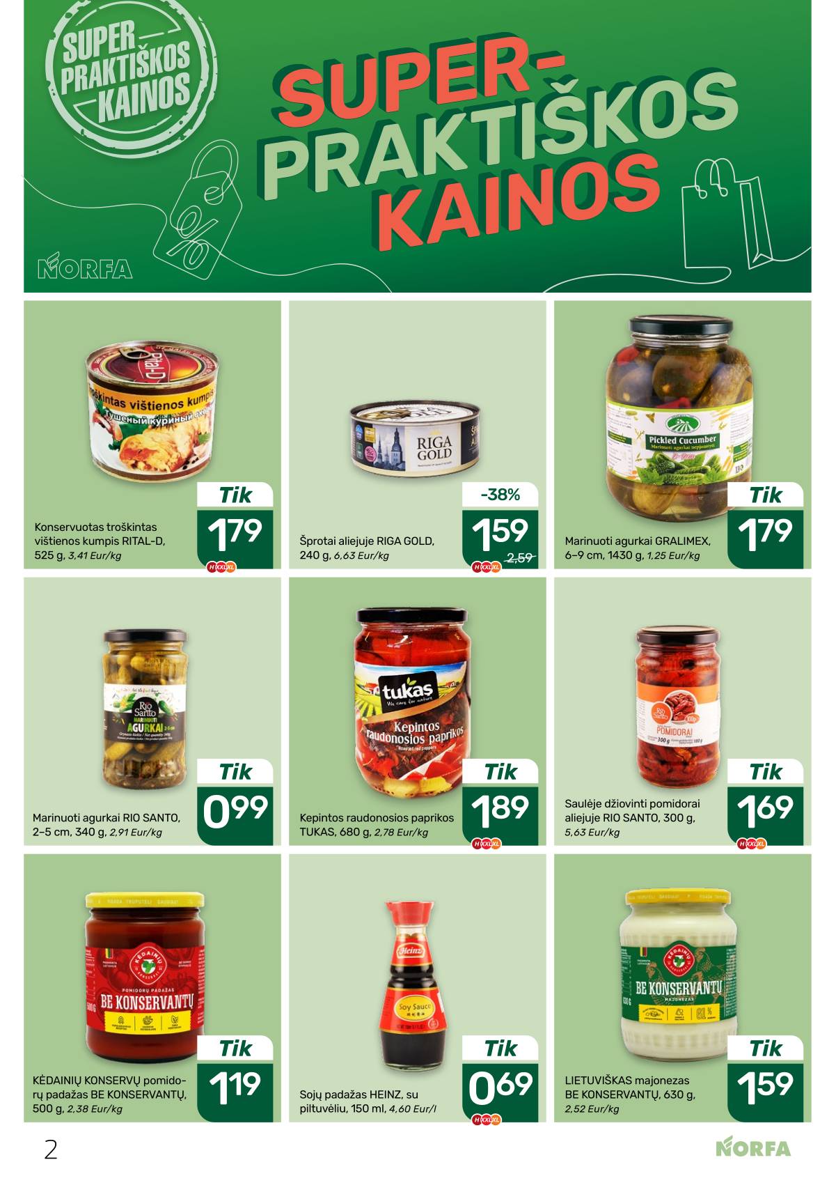 Norfa - Akcijų leidinys NORFA Nr. 20 (494) 2 puslapis