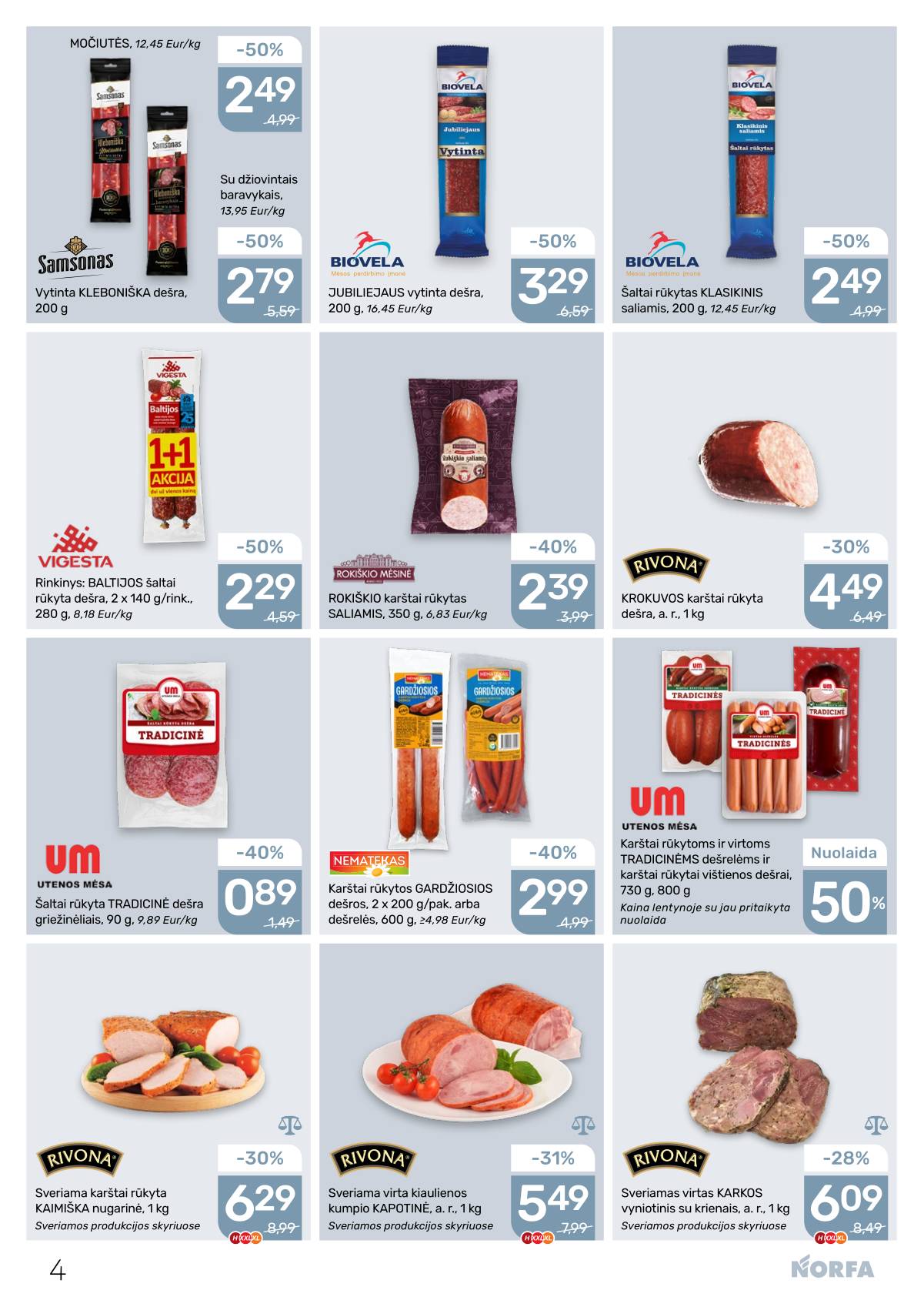 Norfa - Akcijų leidinys NORFA Nr. 20 (494) 4 puslapis