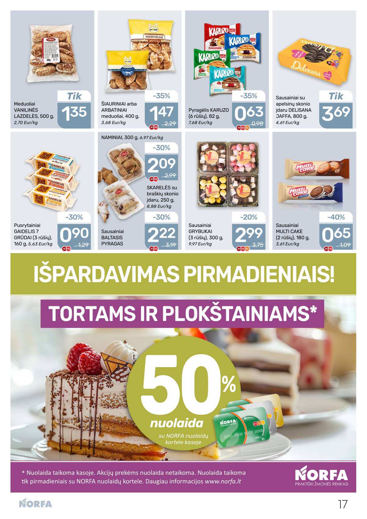 Norfa - NORFA Akcijų leidinys Nr. 21| 2025-10-02 - 2025-10-15 17 puslapis