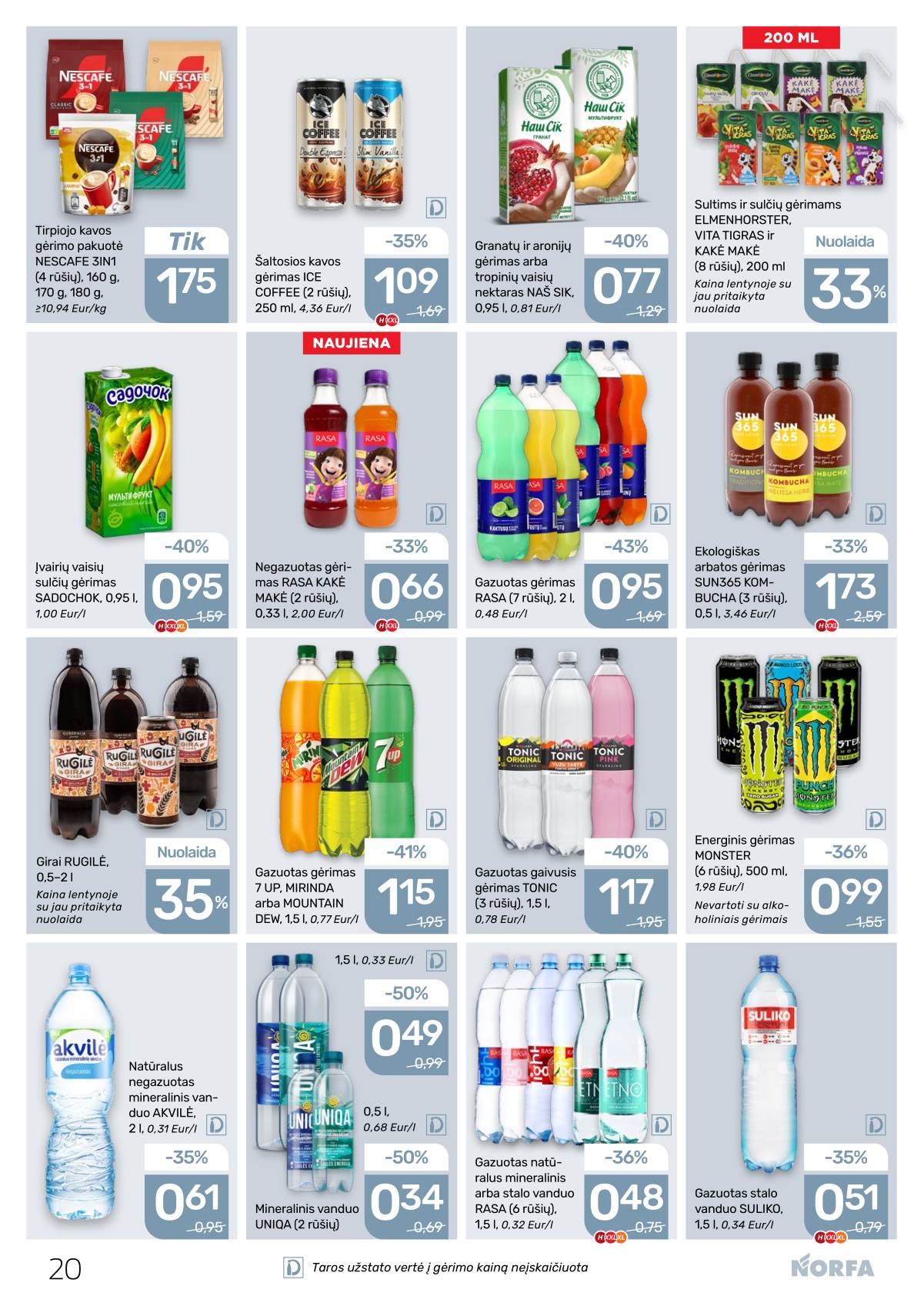 Norfa - NORFA Akcijų leidinys Nr. 21| 2025-10-02 - 2025-10-15 20 puslapis