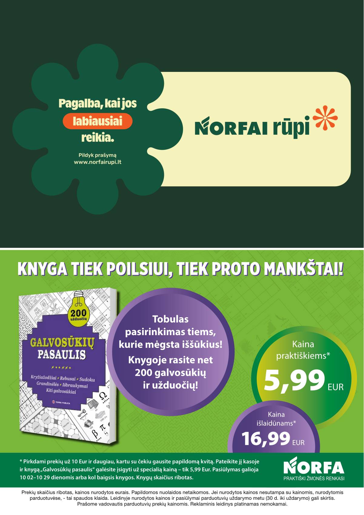 Norfa - NORFA Akcijų leidinys Nr. 21| 2025-10-02 - 2025-10-15 32 puslapis