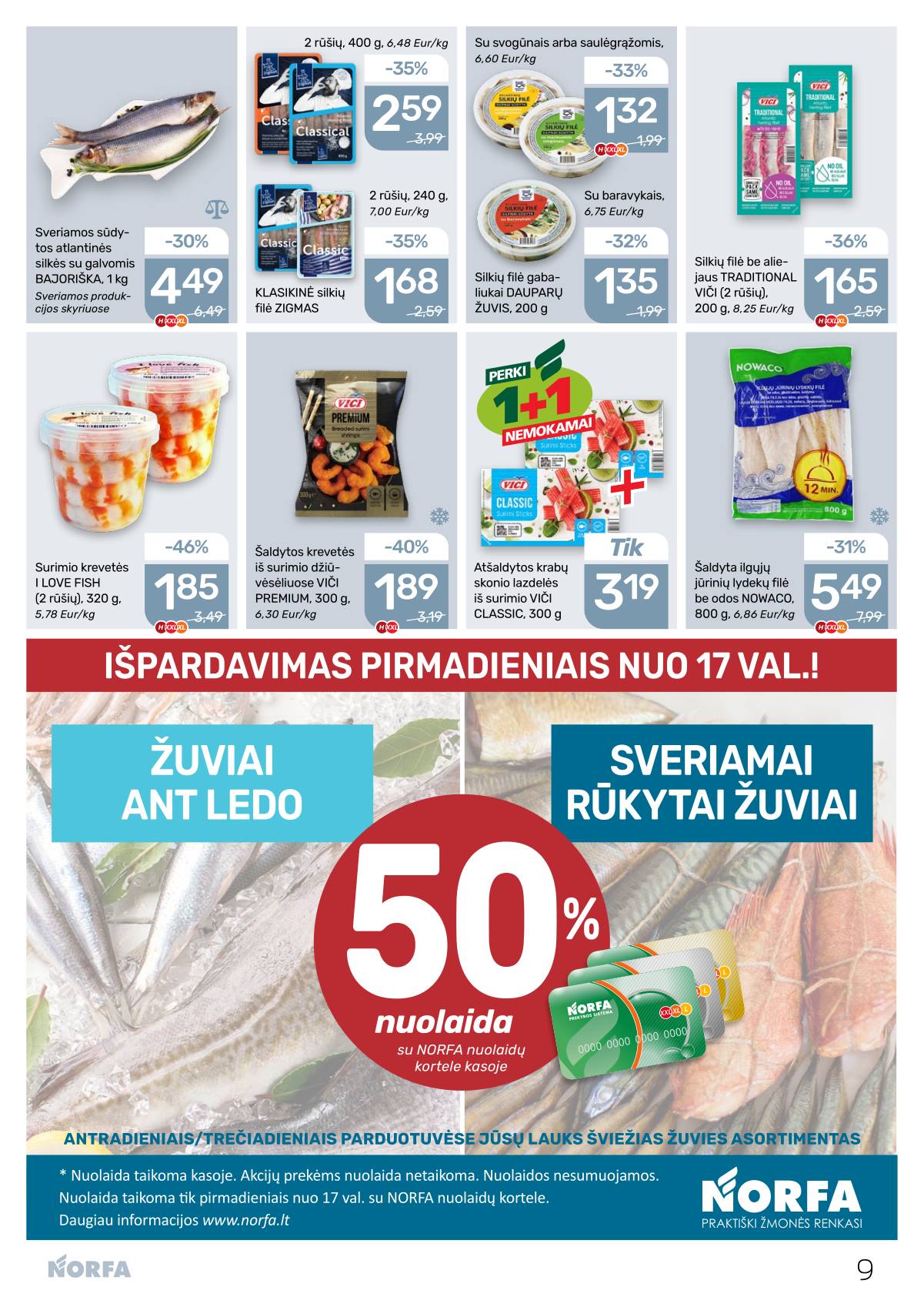 Norfa - NORFA Akcijų leidinys Nr. 21| 2025-10-02 - 2025-10-15 9 puslapis