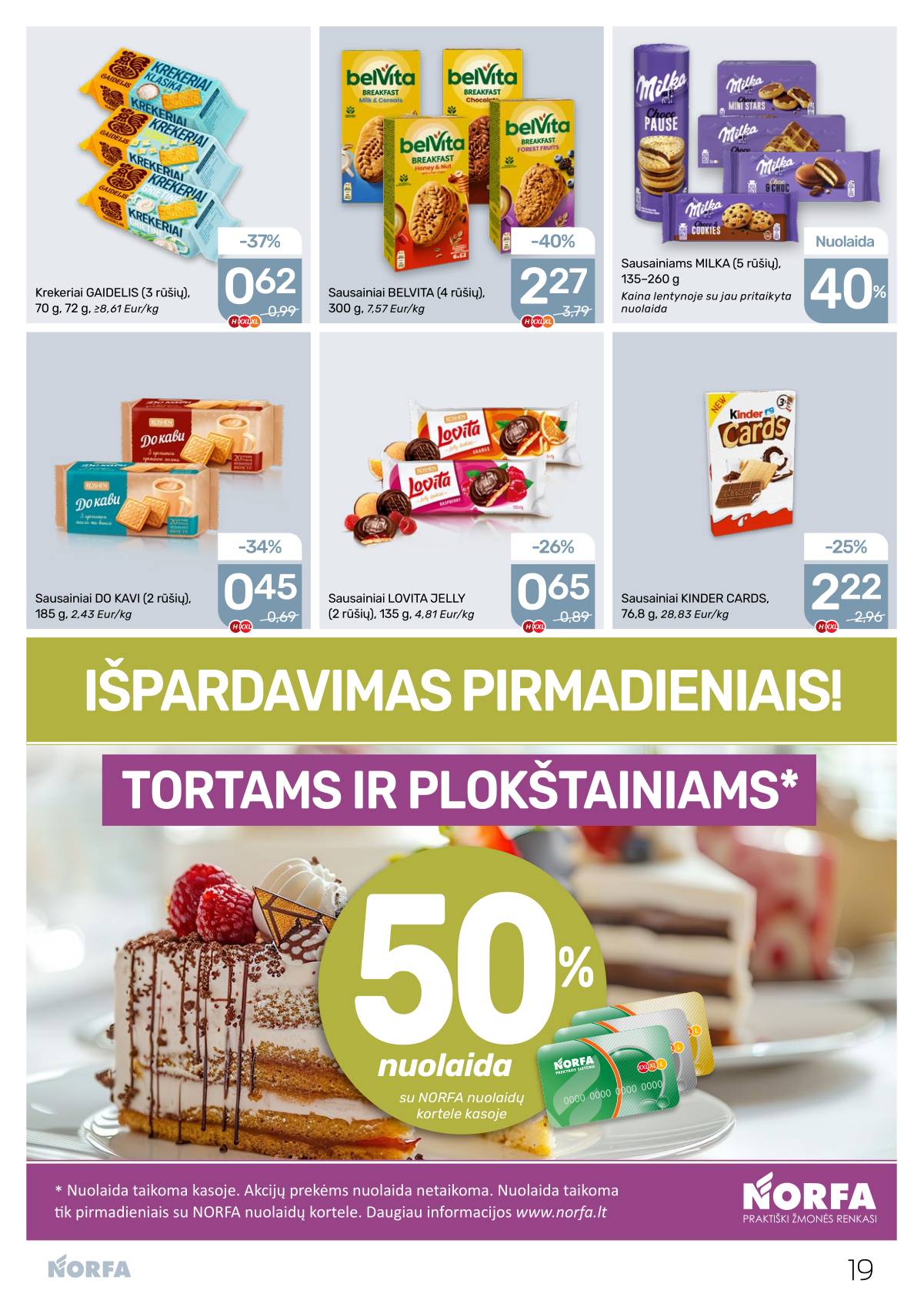 Norfa - Akcijų leidinys NORFA Nr. 22 (496) 19 puslapis