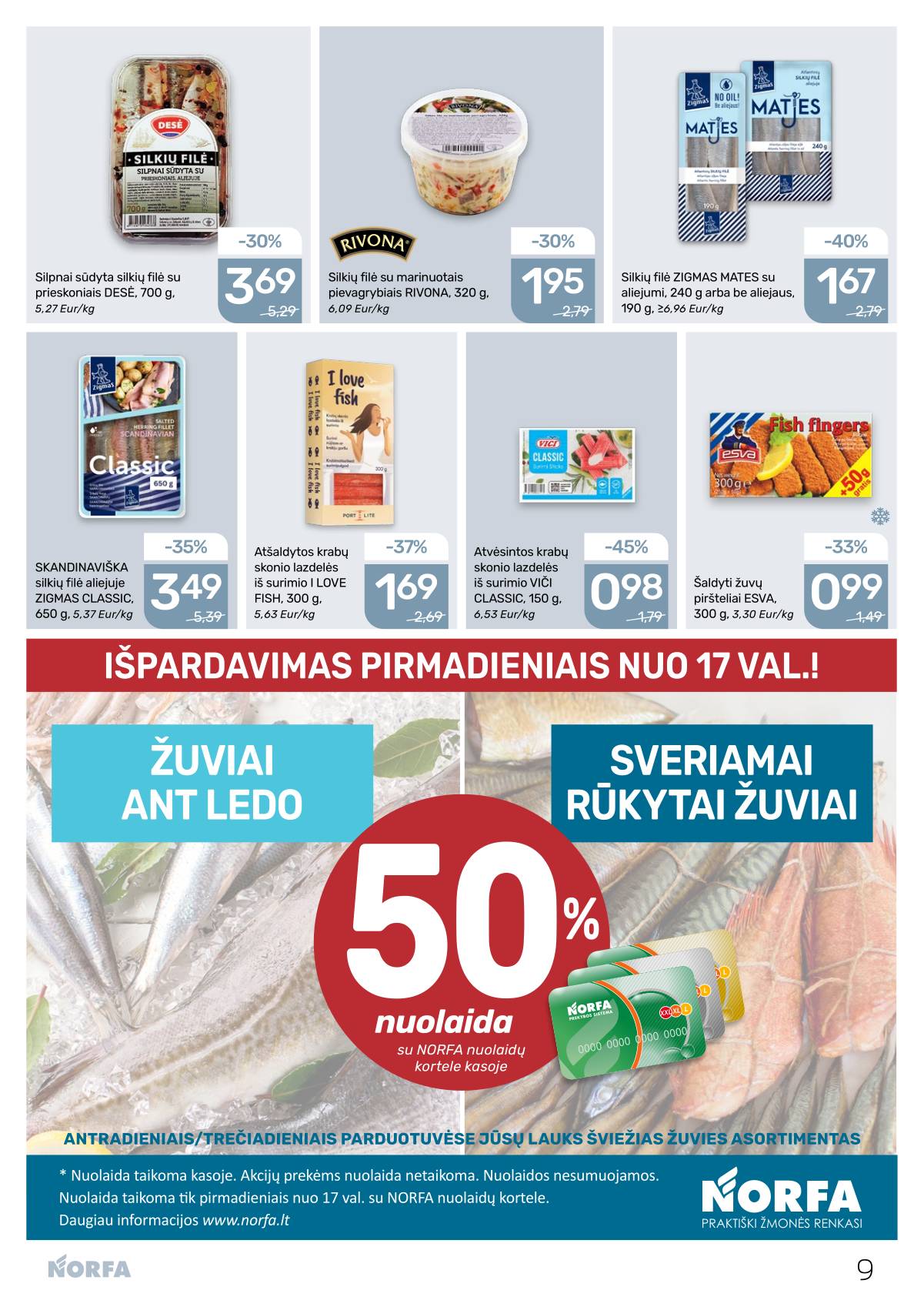 Norfa - Akcijų leidinys NORFA Nr. 22 (496) 9 puslapis