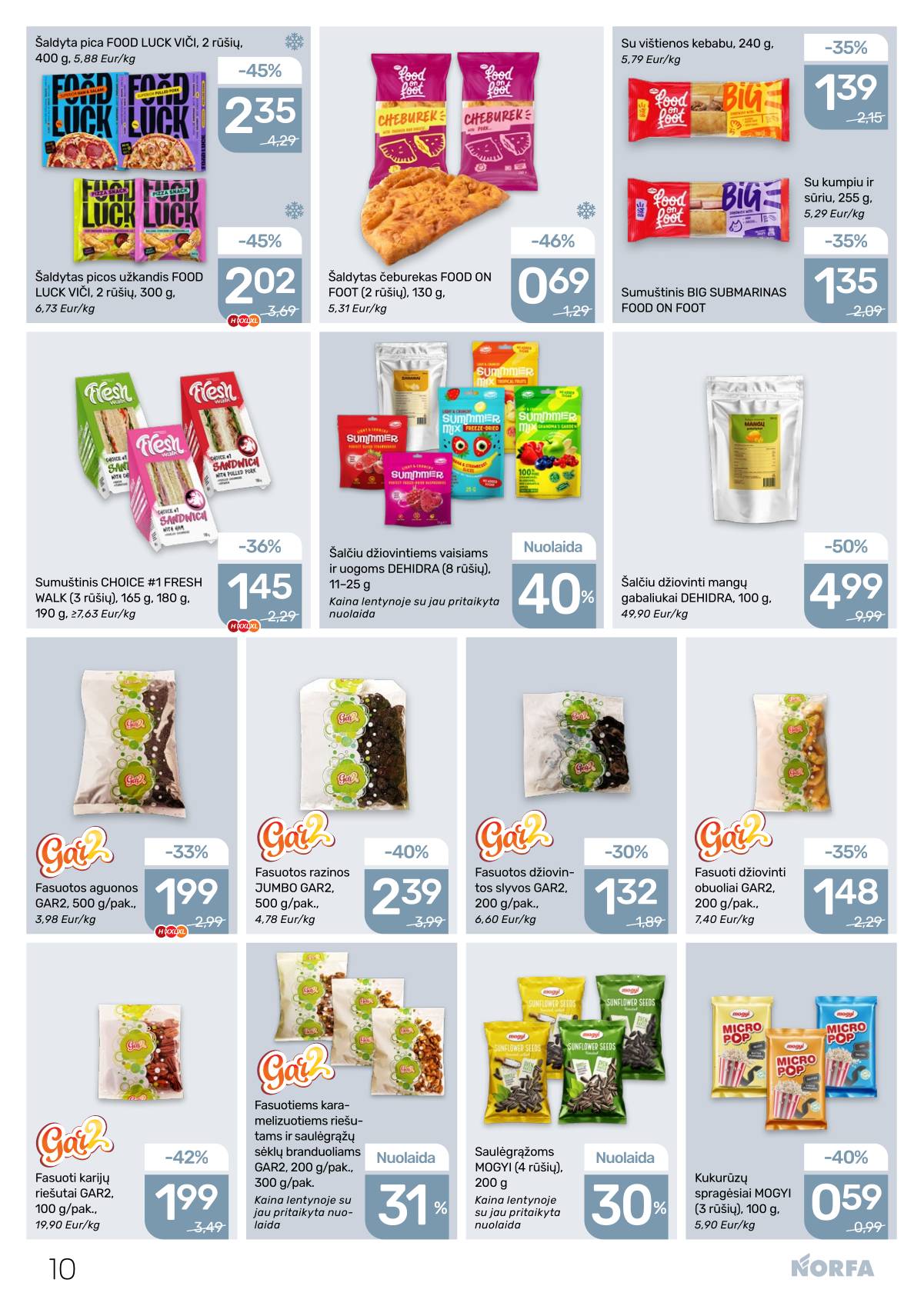 Norfa - NORFA Akcijų leidinys  Nr. 23 | 2025-10-30 - 2025-11-12 10 puslapis