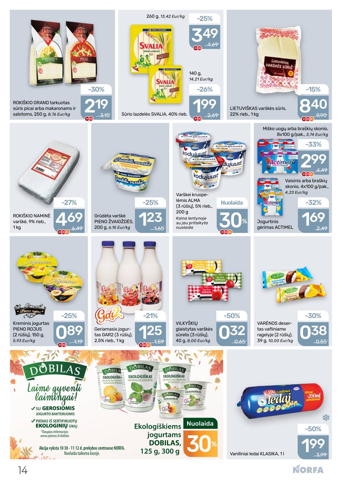 Norfa - NORFA Akcijų leidinys  Nr. 23 | 2025-10-30 - 2025-11-12 14 puslapis