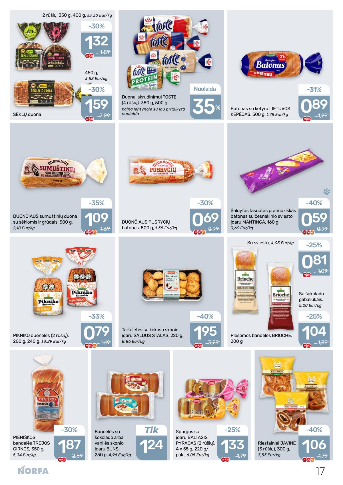 Norfa - NORFA Akcijų leidinys  Nr. 23 | 2025-10-30 - 2025-11-12 17 puslapis