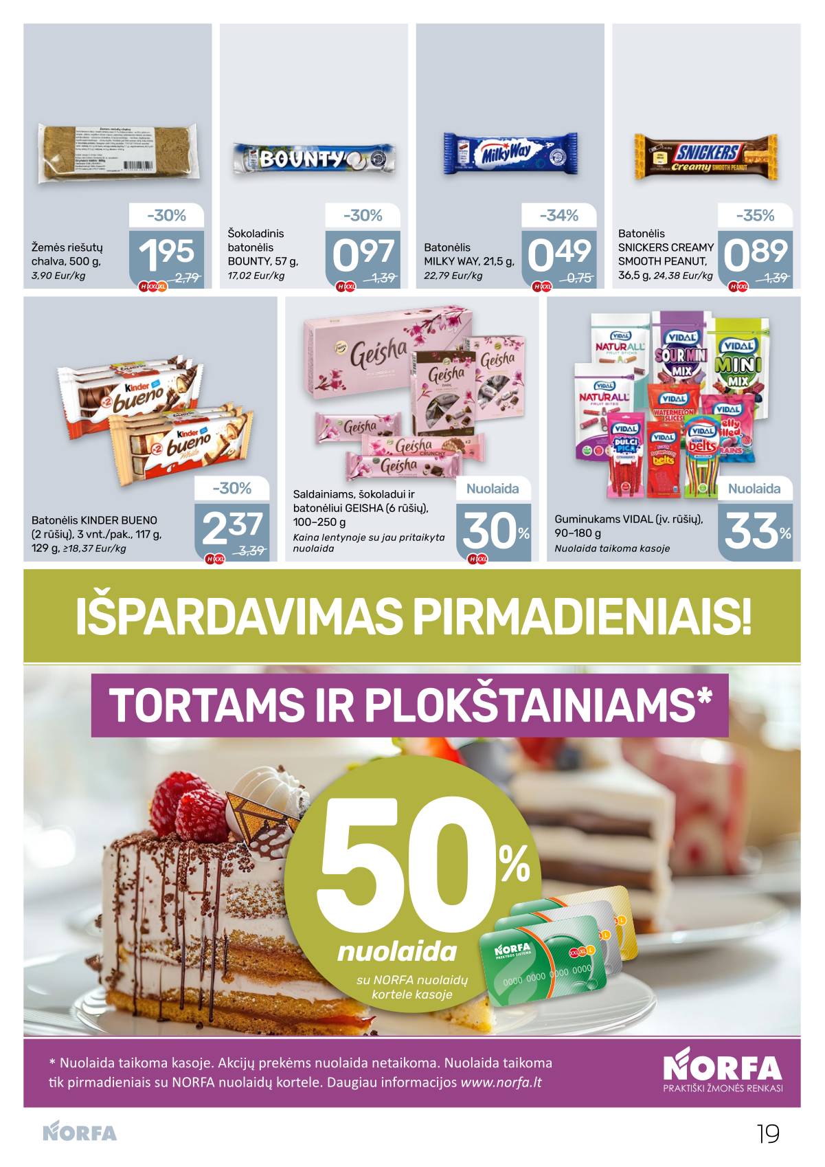 Norfa - NORFA Akcijų leidinys  Nr. 23 | 2025-10-30 - 2025-11-12 19 puslapis