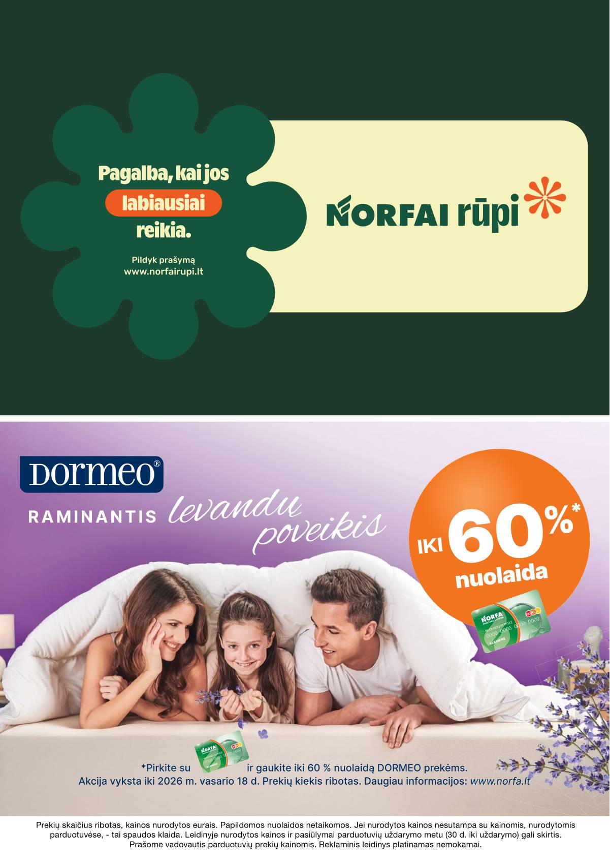 Norfa - NORFA Akcijų leidinys  Nr. 23 | 2025-10-30 - 2025-11-12 32 puslapis