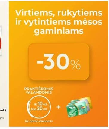 Norfa - NORFA nuolaidos PRAKTIŠKOMIS VALANDOMIS 2025-11-03 – 2025-11-07