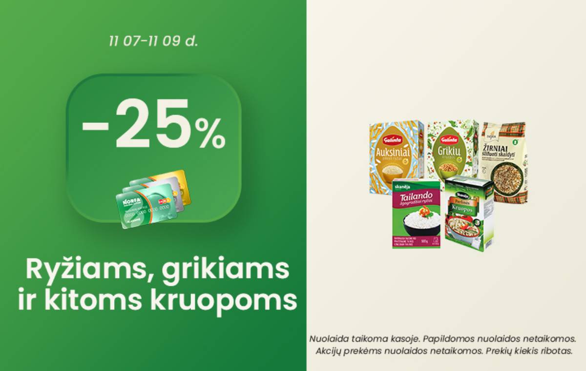 Norfa - Norfa Savaitgalio akcijos | 2025-11-07 - 2025-11-09 12 puslapis