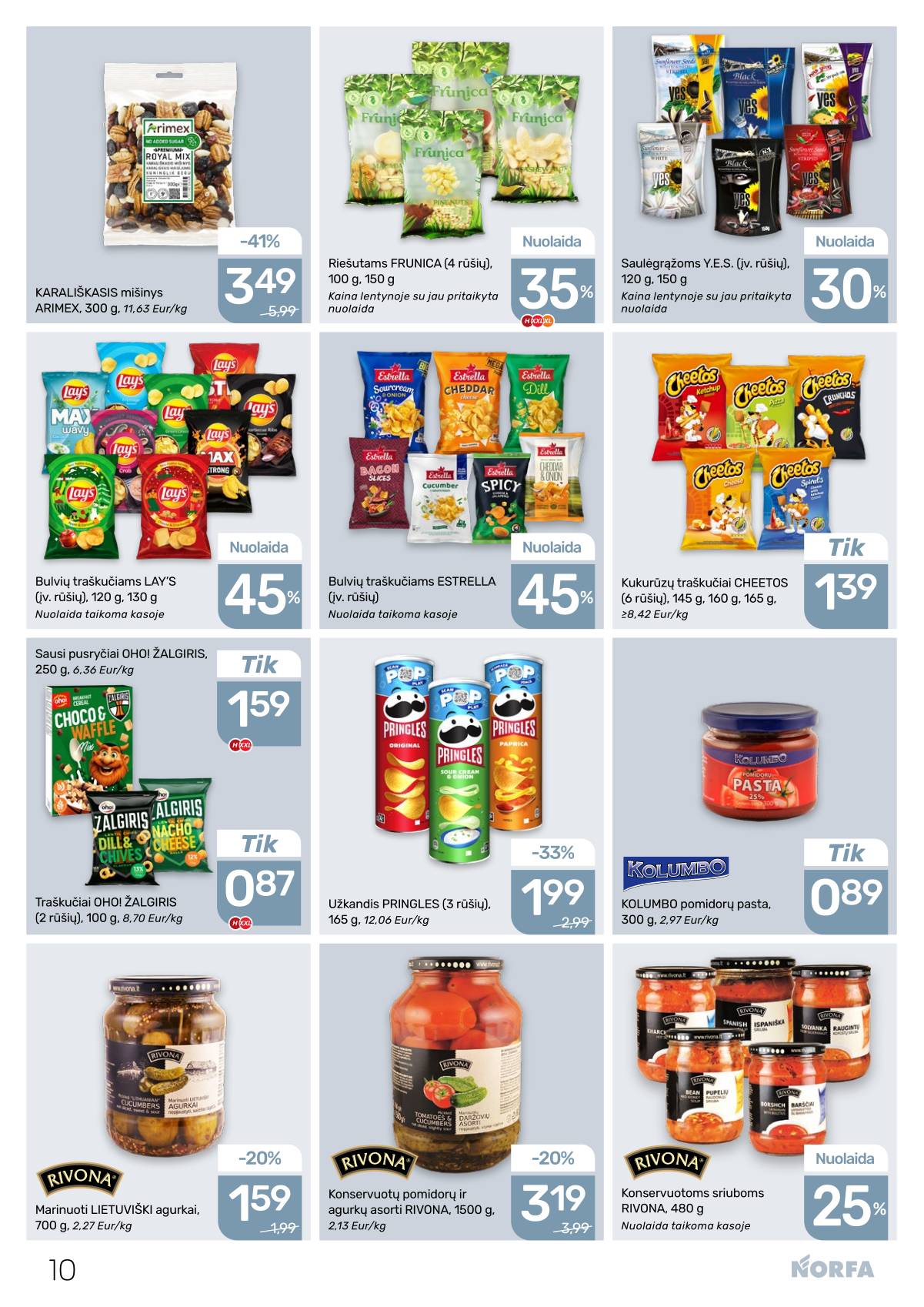 Norfa - Akcijų leidinys NORFA Nr. 24 (498) 10 puslapis