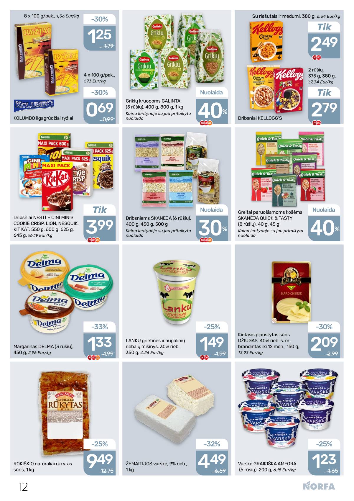 Norfa - Akcijų leidinys NORFA Nr. 24 (498) 12 puslapis