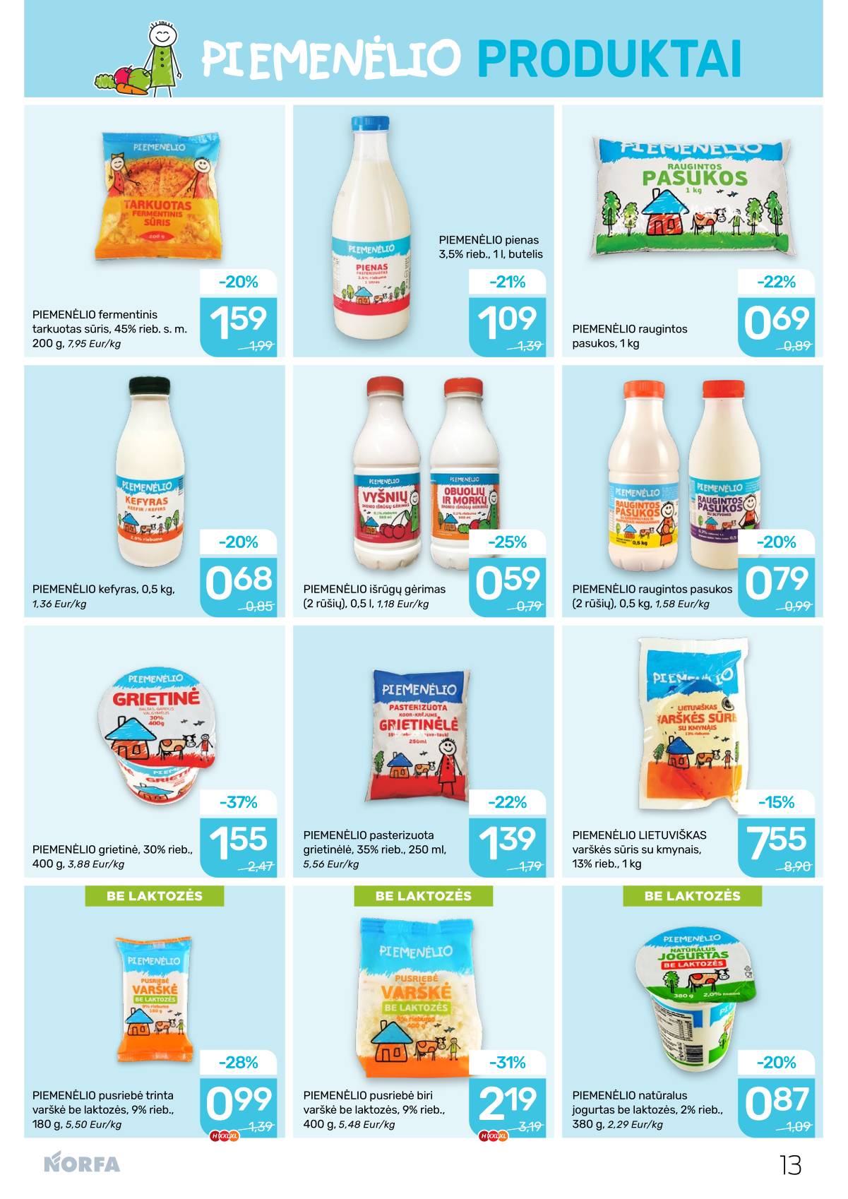 Norfa - Akcijų leidinys NORFA Nr. 24 (498) 13 puslapis