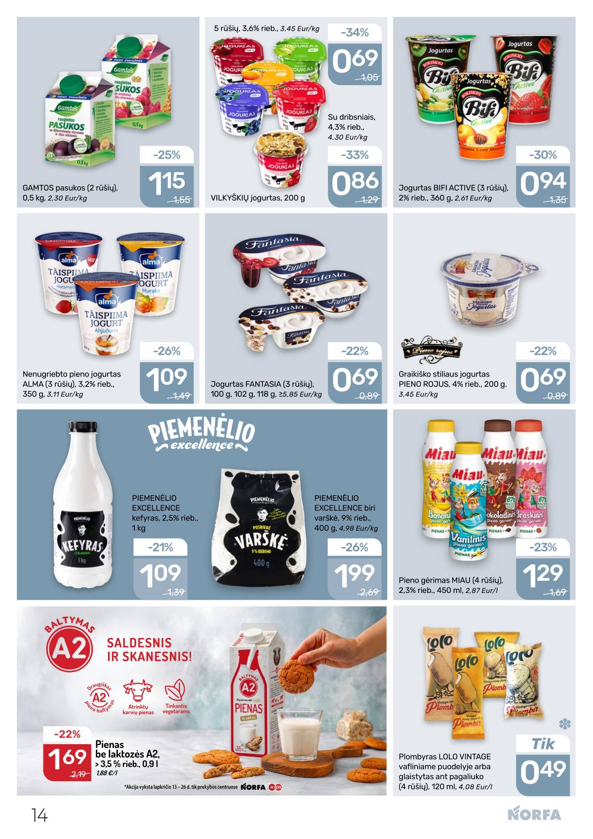 Norfa - Akcijų leidinys NORFA Nr. 24 (498) 14 puslapis