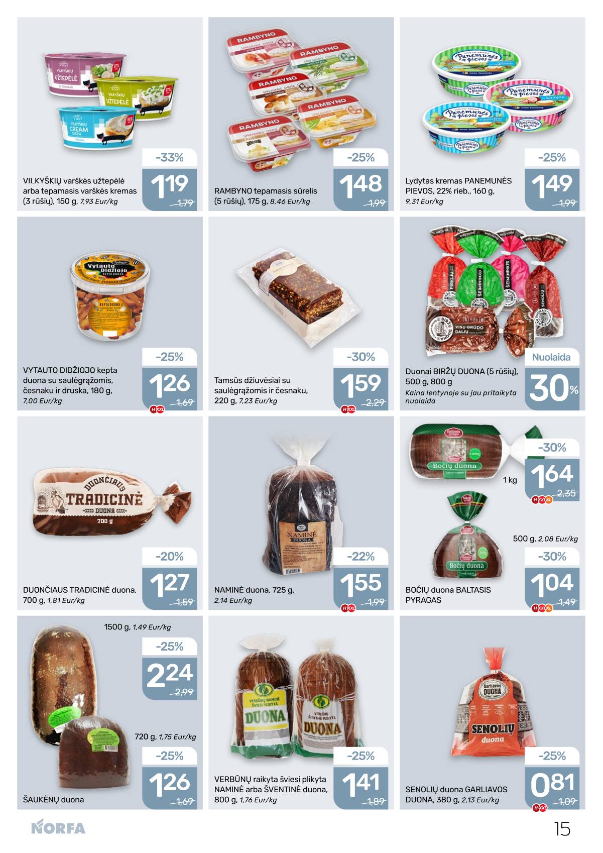 Norfa - Akcijų leidinys NORFA Nr. 24 (498) 15 puslapis