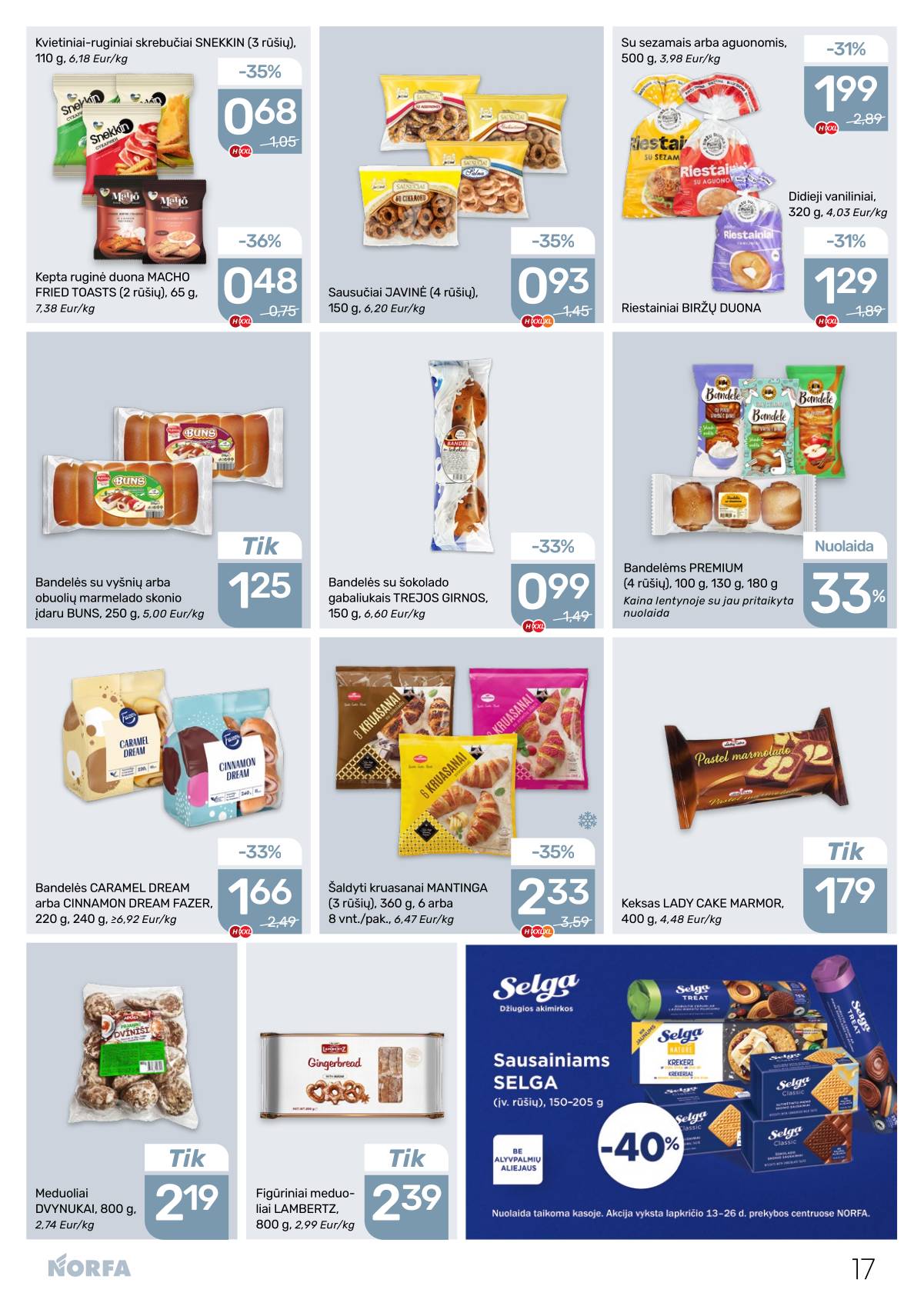 Norfa - Akcijų leidinys NORFA Nr. 24 (498) 17 puslapis