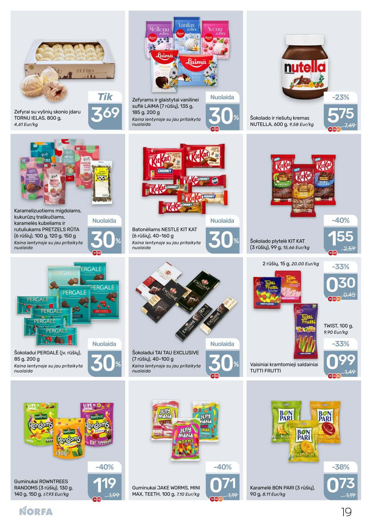 Norfa - Akcijų leidinys NORFA Nr. 24 (498) 19 puslapis