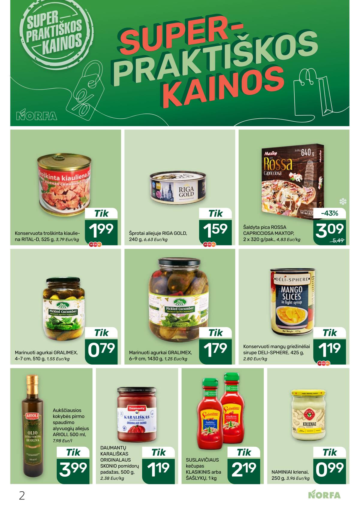 Norfa - Akcijų leidinys NORFA Nr. 24 (498) 2 puslapis