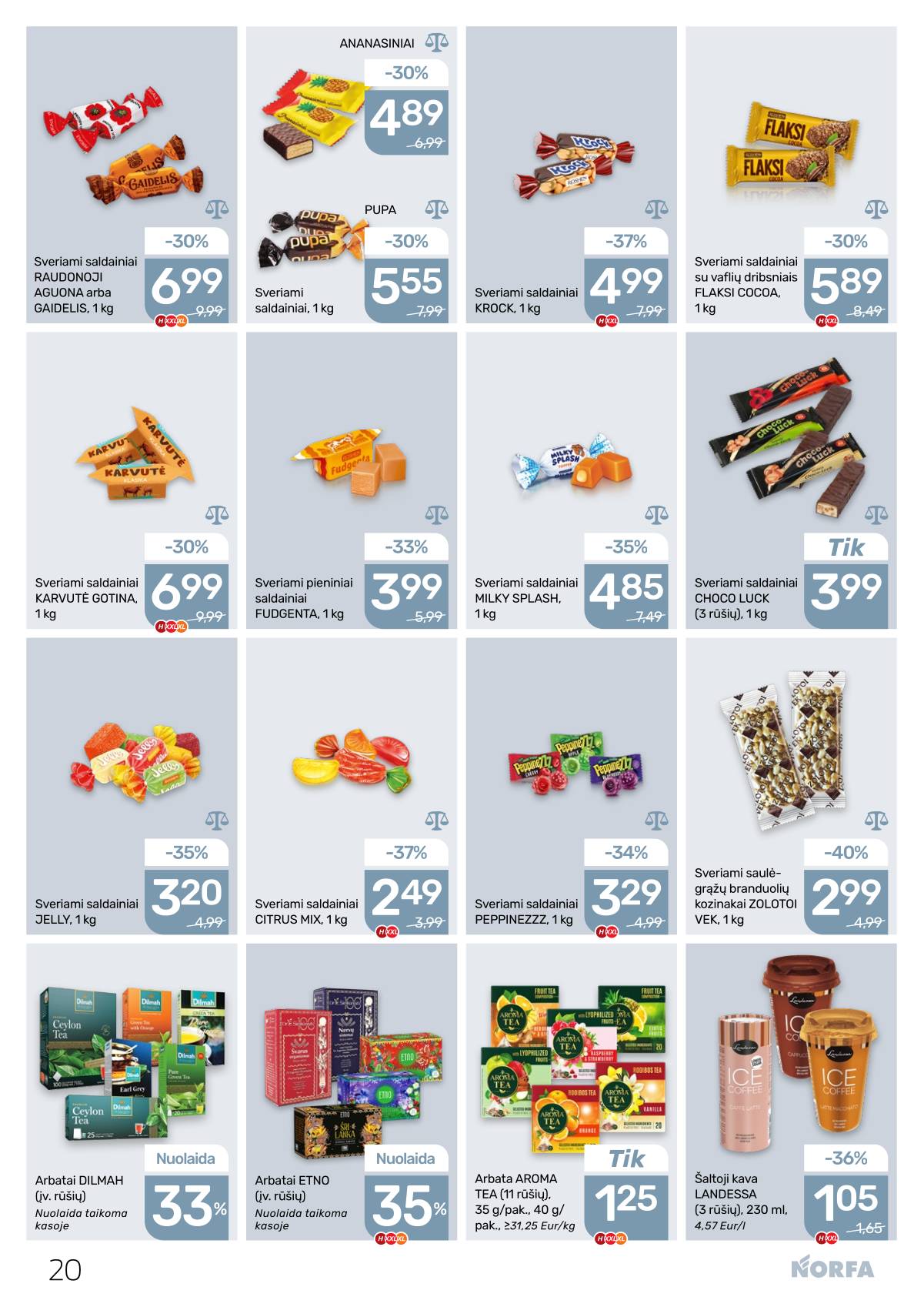 Norfa - Akcijų leidinys NORFA Nr. 24 (498) 20 puslapis