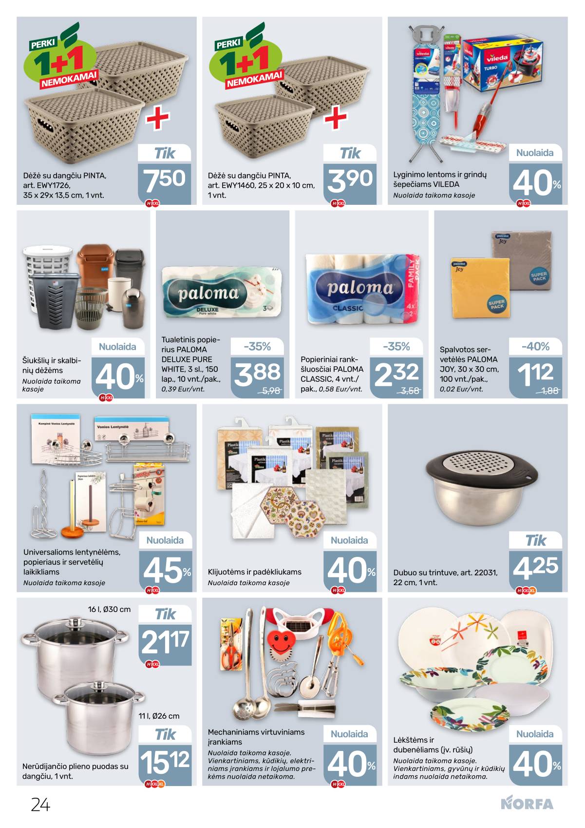 Norfa - Akcijų leidinys NORFA Nr. 24 (498) 24 puslapis