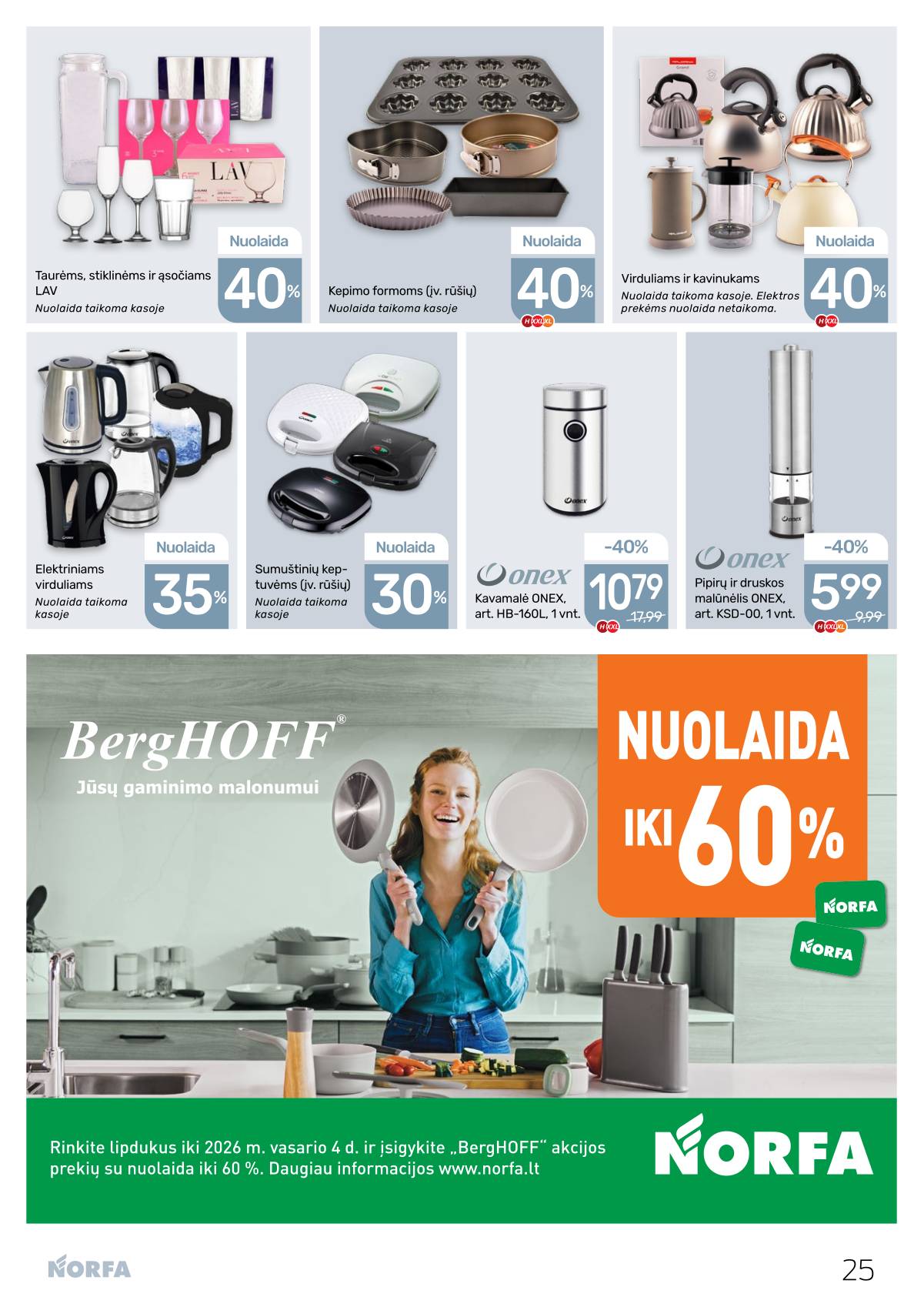 Norfa - Akcijų leidinys NORFA Nr. 24 (498) 25 puslapis