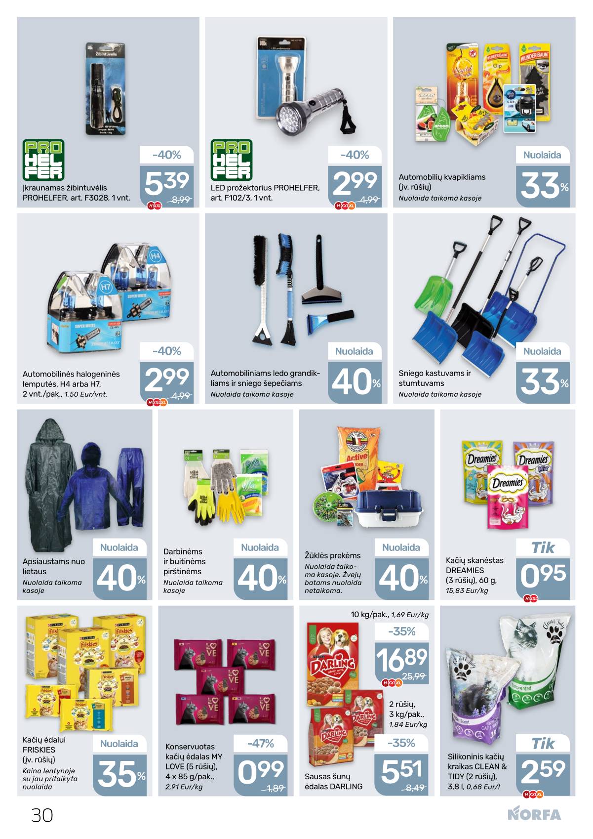 Norfa - Akcijų leidinys NORFA Nr. 24 (498) 30 puslapis