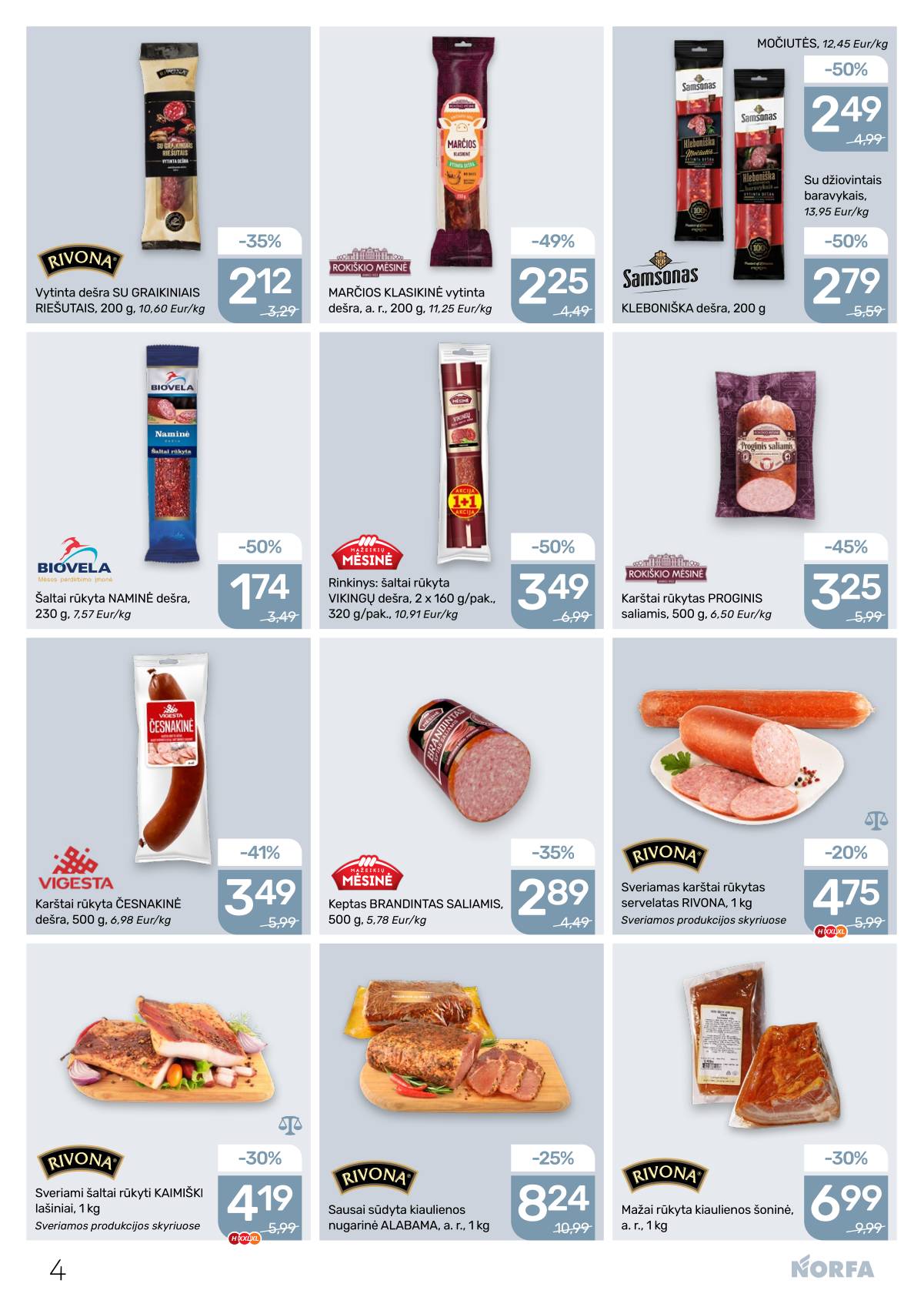 Norfa - Akcijų leidinys NORFA Nr. 24 (498) 4 puslapis