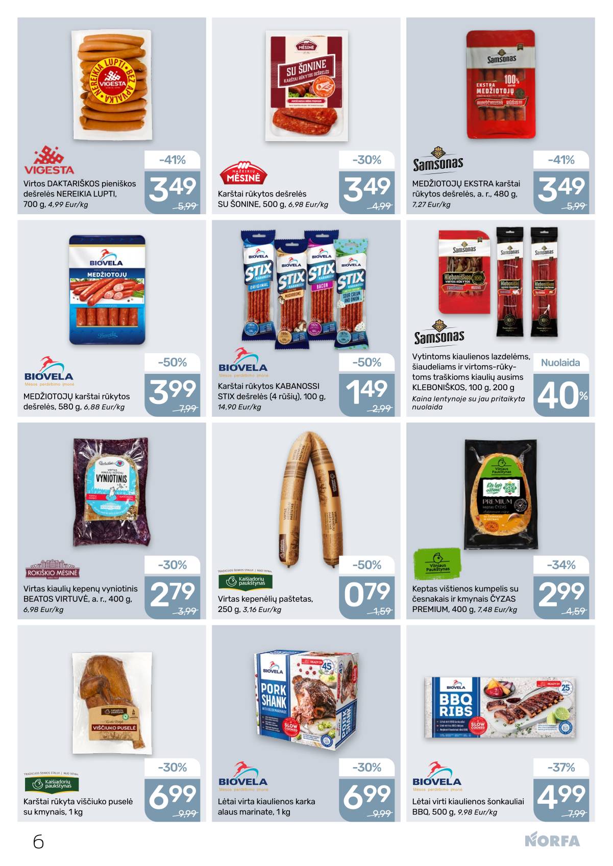 Norfa - Akcijų leidinys NORFA Nr. 24 (498) 6 puslapis