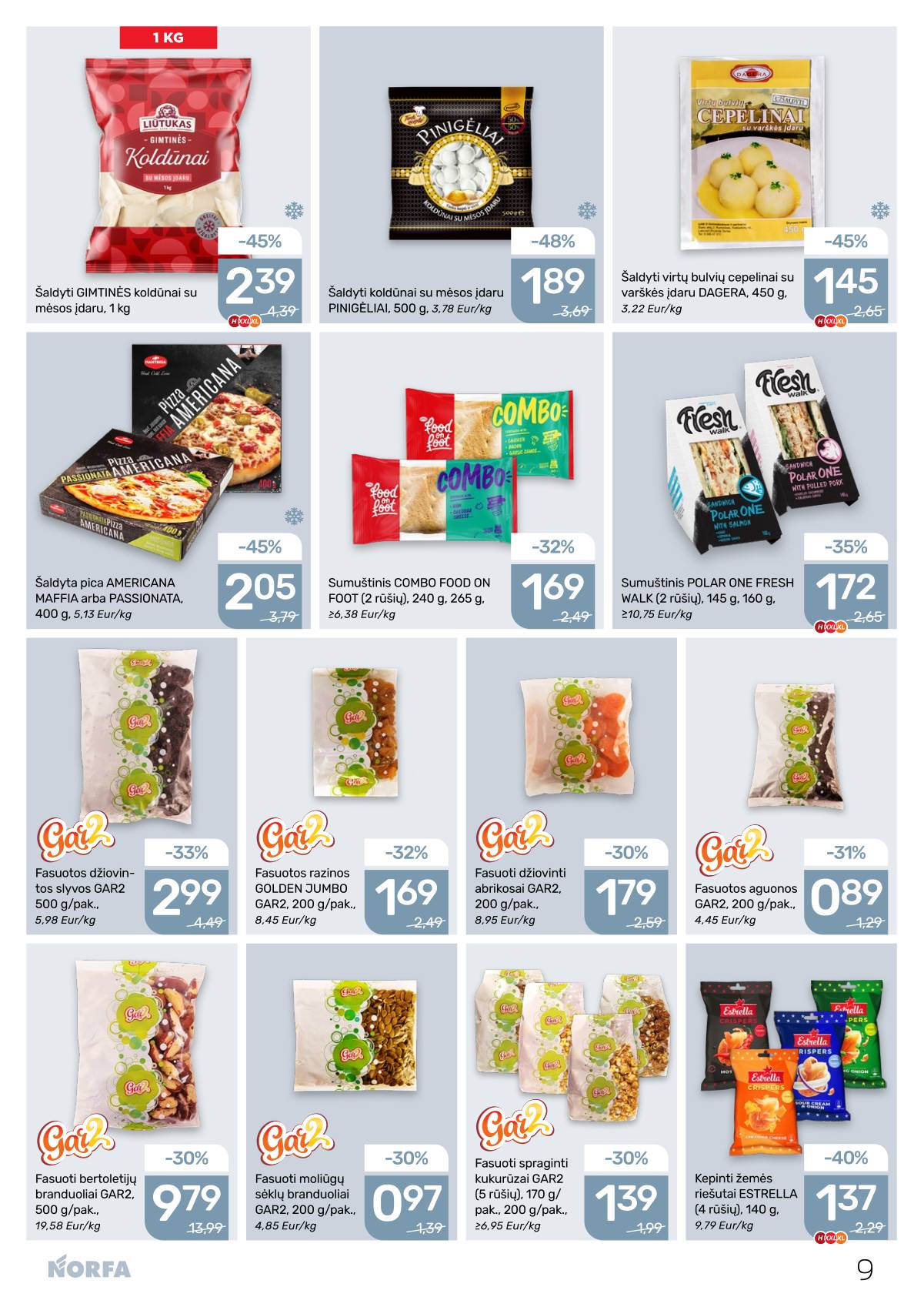 Norfa - Akcijų leidinys NORFA Nr. 24 (498) 9 puslapis