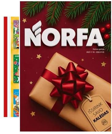 Norfa - IŠSIRINK SAVO KALĖDAS 2025-11-18 – 2026-01-05