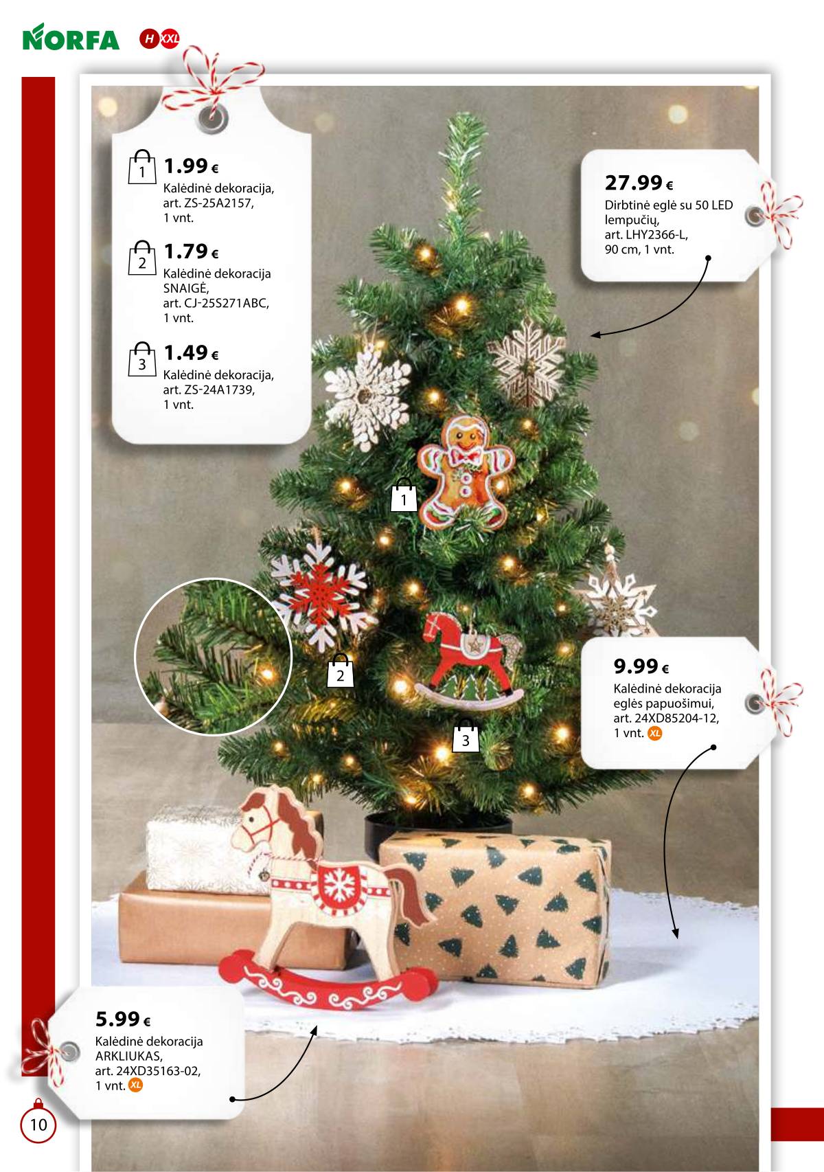 Norfa - IŠSIRINK SAVO KALĖDAS 10 puslapis