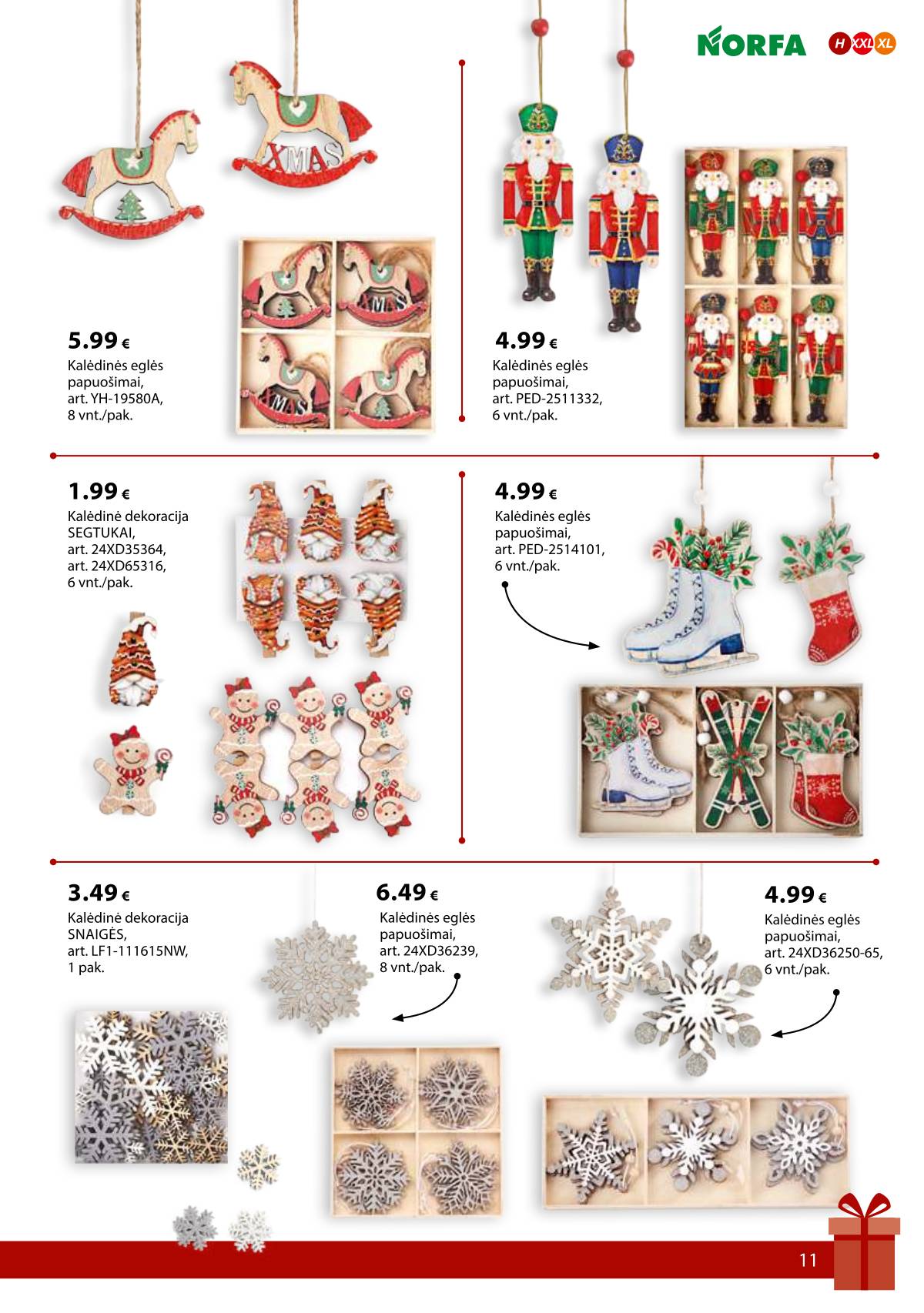 Norfa - IŠSIRINK SAVO KALĖDAS 11 puslapis