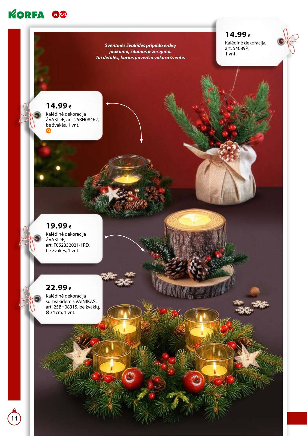 Norfa - IŠSIRINK SAVO KALĖDAS 14 puslapis