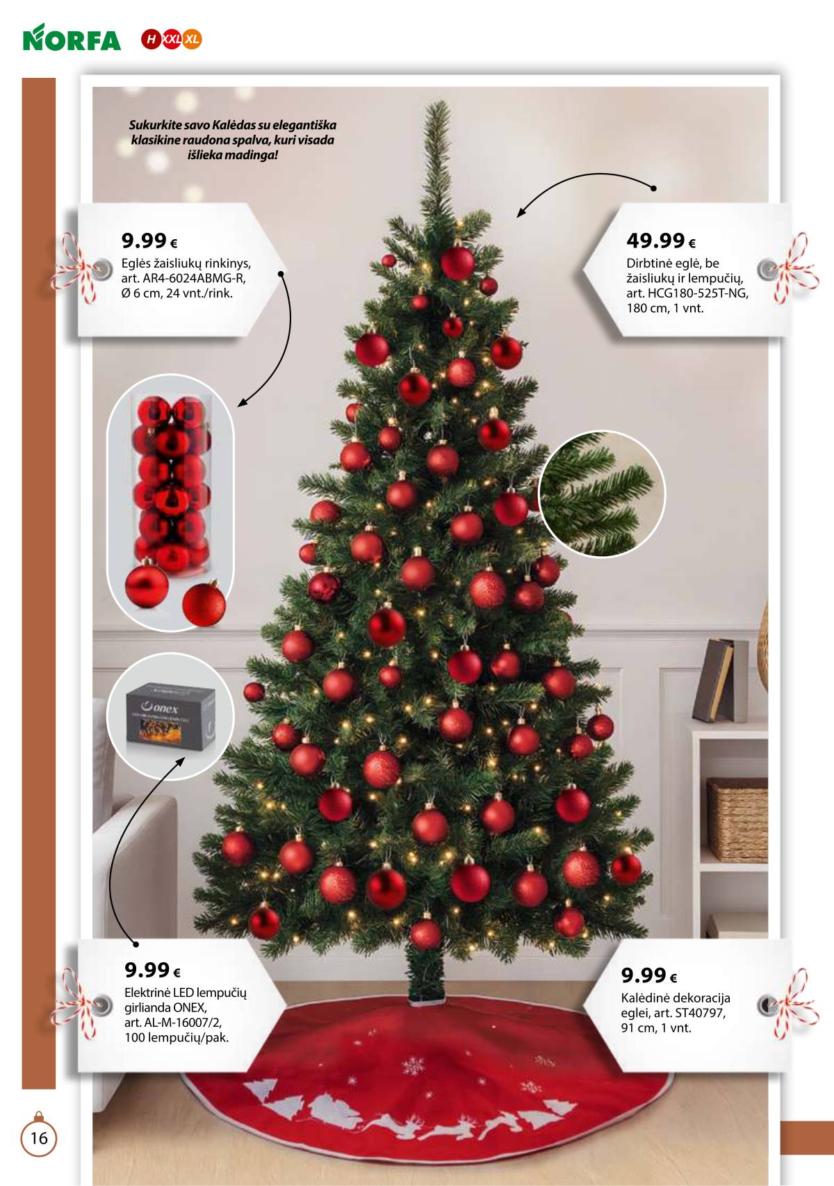 Norfa - IŠSIRINK SAVO KALĖDAS 16 puslapis