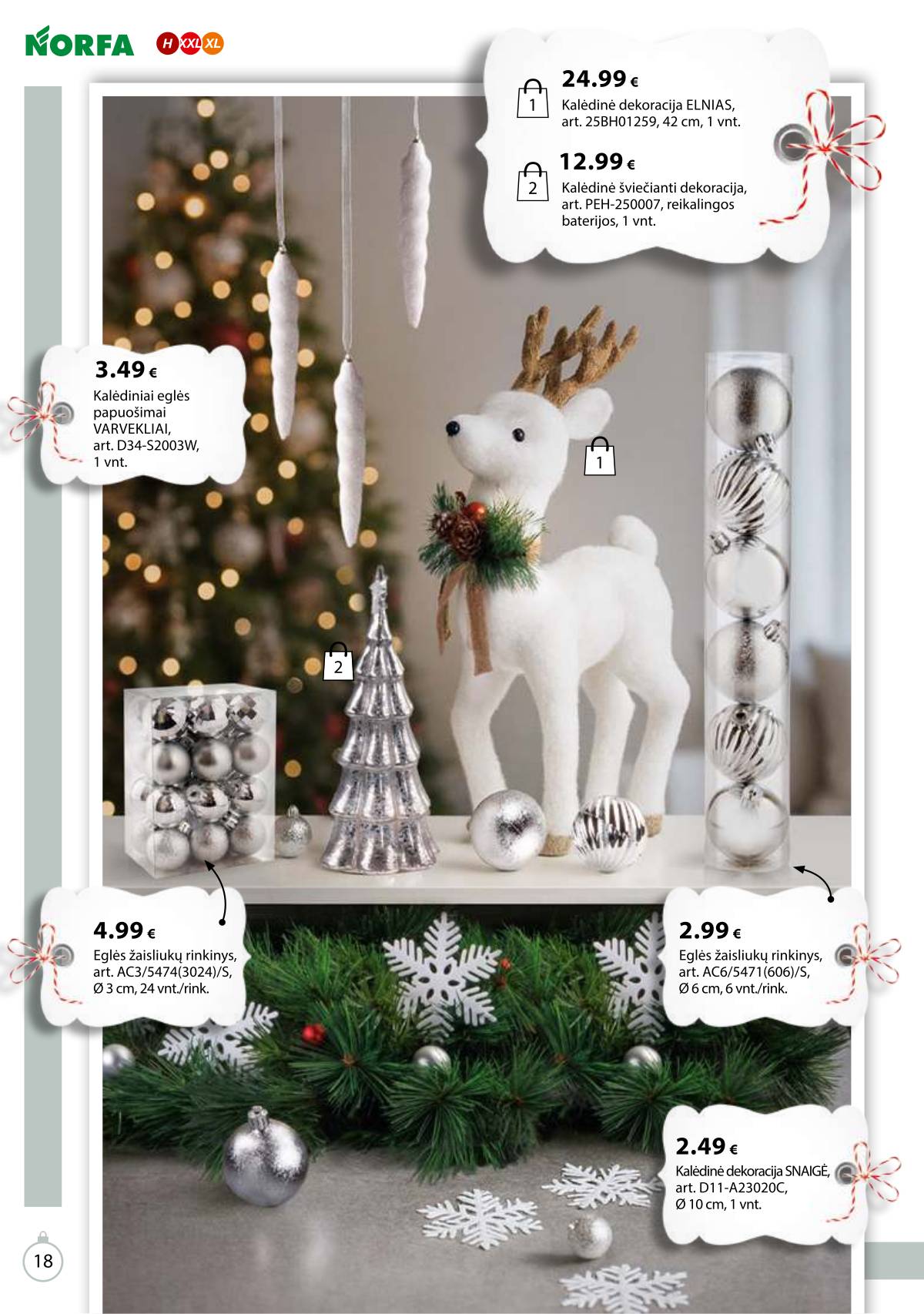 Norfa - IŠSIRINK SAVO KALĖDAS 18 puslapis