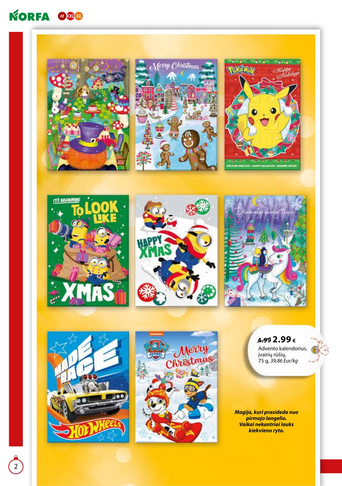 Norfa - IŠSIRINK SAVO KALĖDAS 2 puslapis