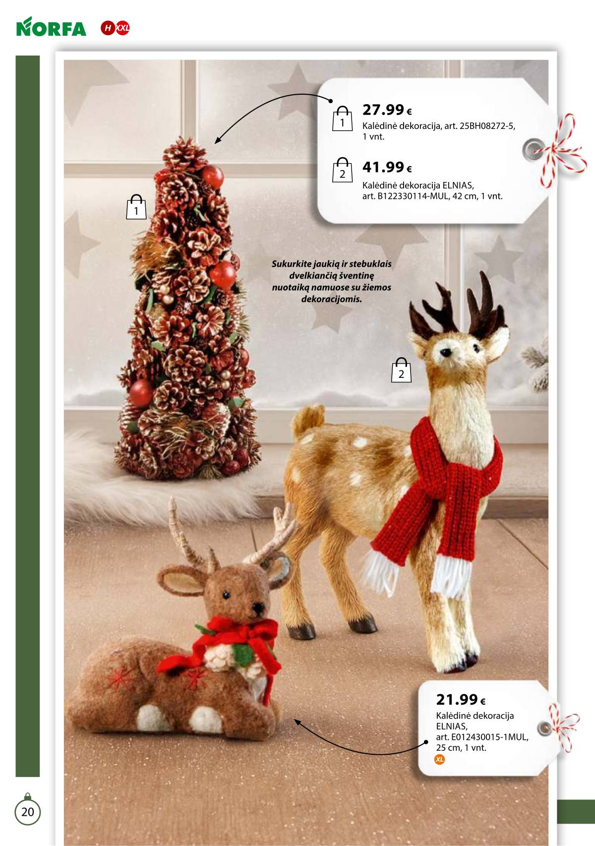 Norfa - IŠSIRINK SAVO KALĖDAS 20 puslapis