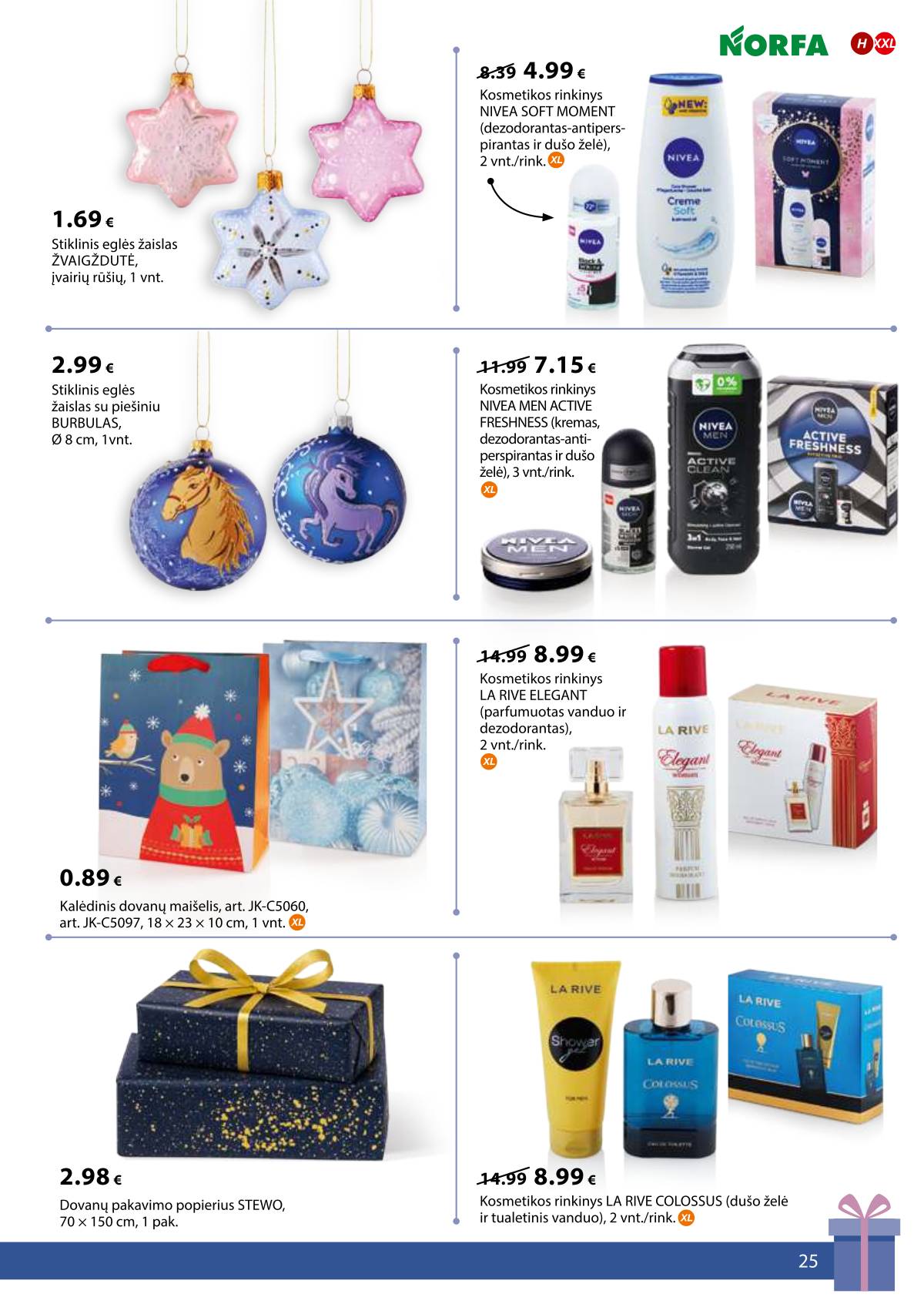 Norfa - IŠSIRINK SAVO KALĖDAS 25 puslapis